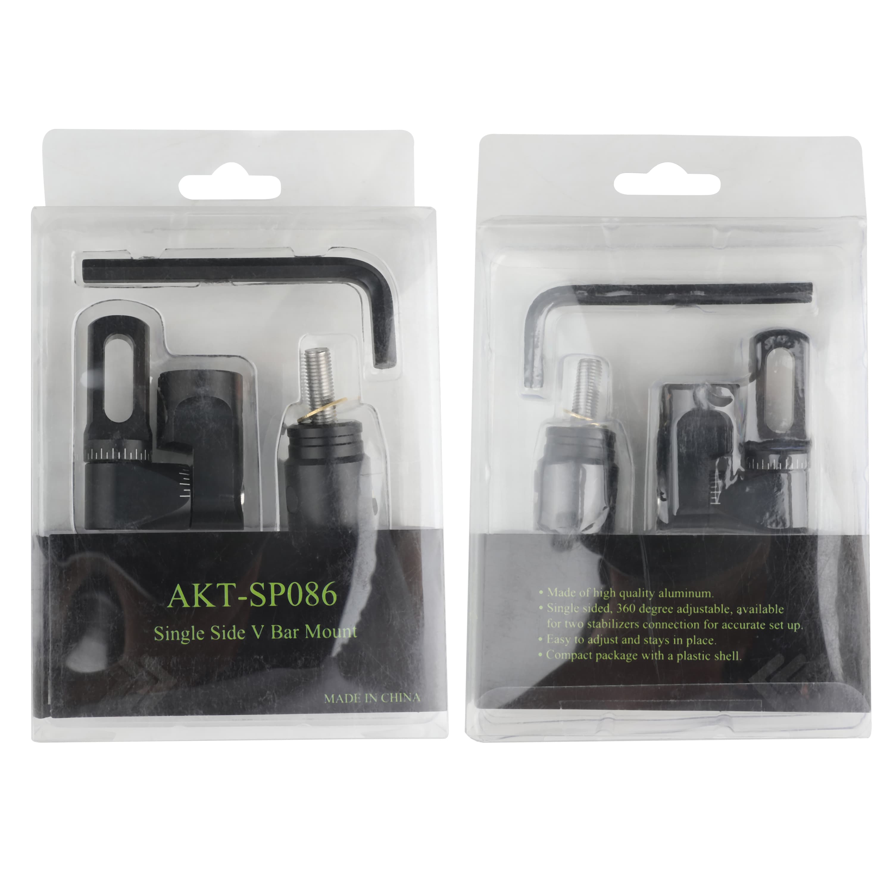 AKT-SP086 Adjustable Side Bar Mount with Quick Disconnect-CHN Archery