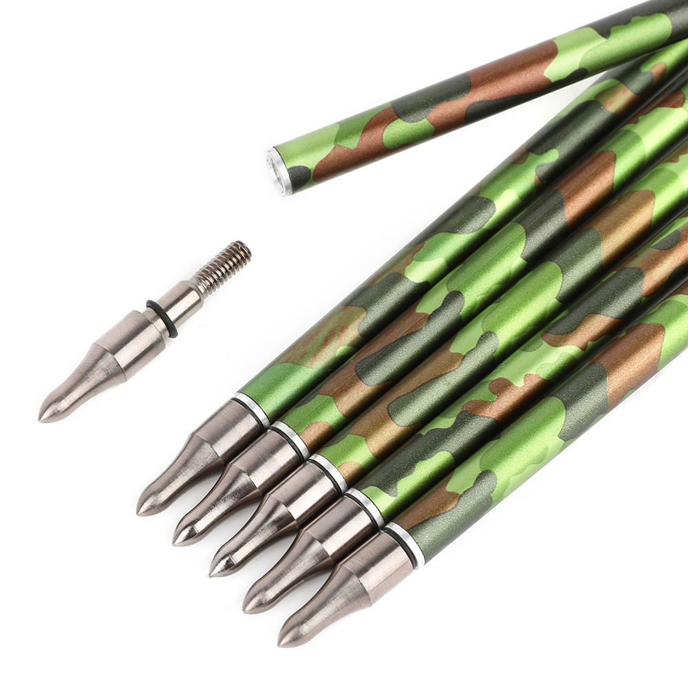 SHARROW 30" Feather Fletched Carbon Arrows Spine 340 (12 Pack)