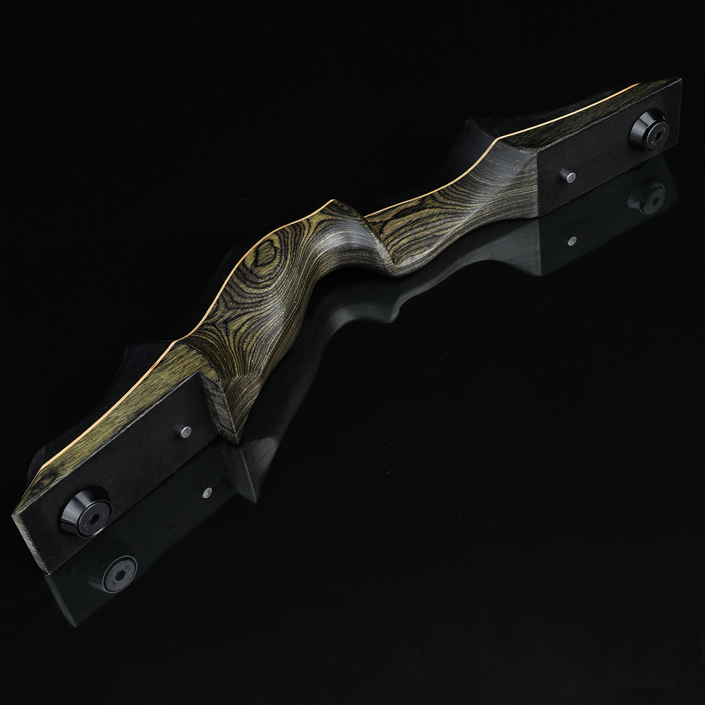 AMEYXGS 62" Reverse Wooden Takedown Recurve Bow 20-55 lbs