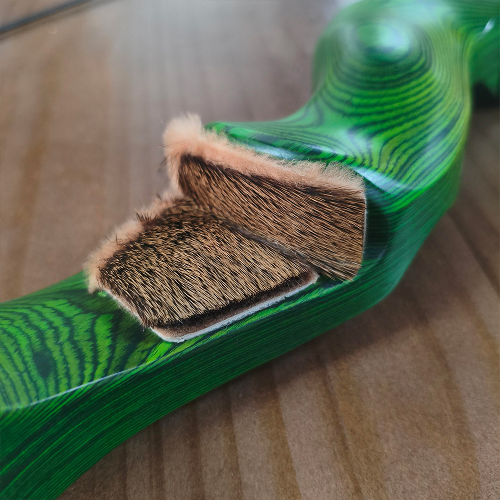 Fur Arrow Rest Trapezoid Arrow Rest with Trimmable Design