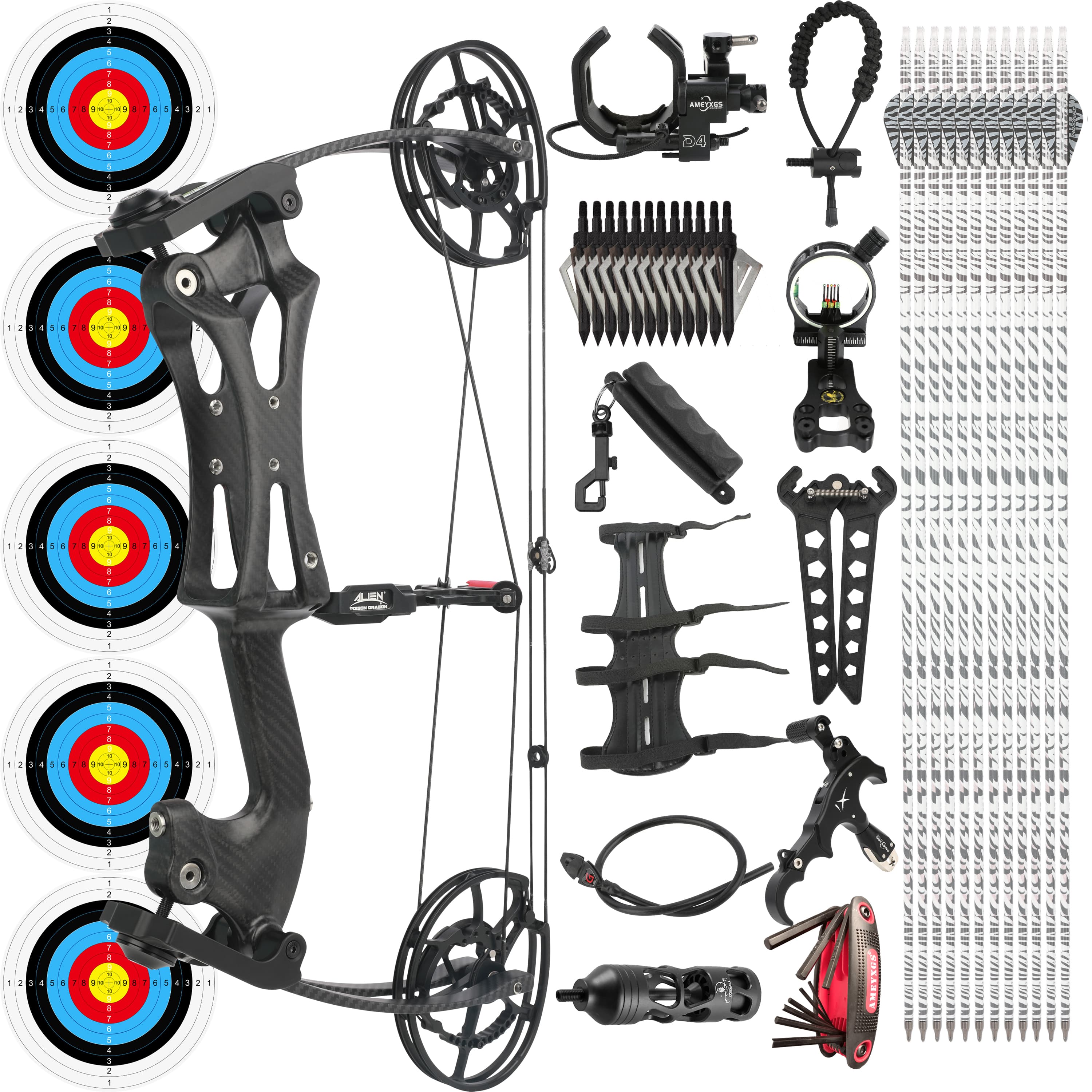 Essential Compound Bow Kit 30-70lb Adjustable