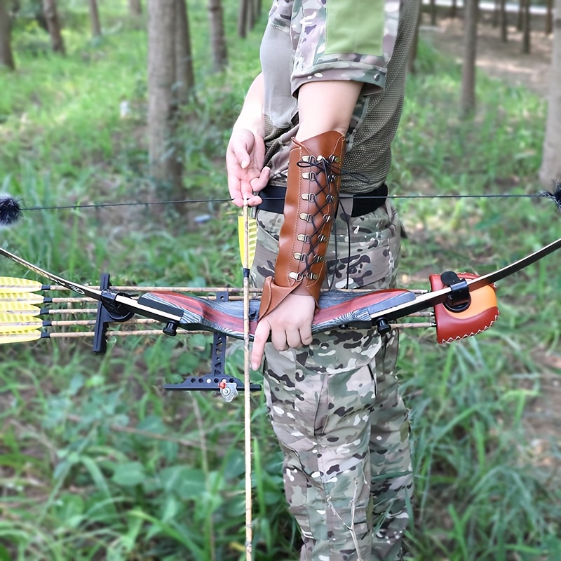 High-Quality 50 Lb Recurve Bow Set - Complete Outdoor Hunting Archery Kit with Split Bow, Accessories, and Bow Bag