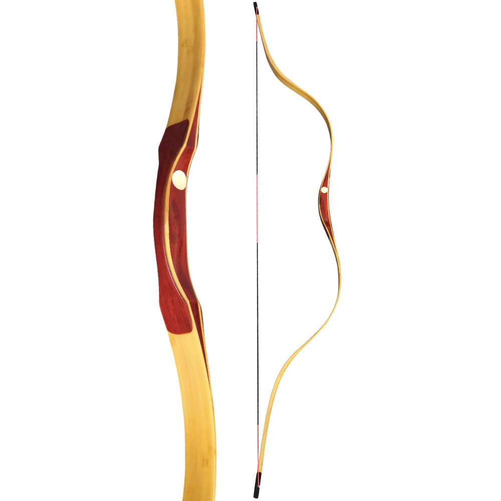 15-50lbs Traditional Bow Arrows Kit Hunting Longbow Archery