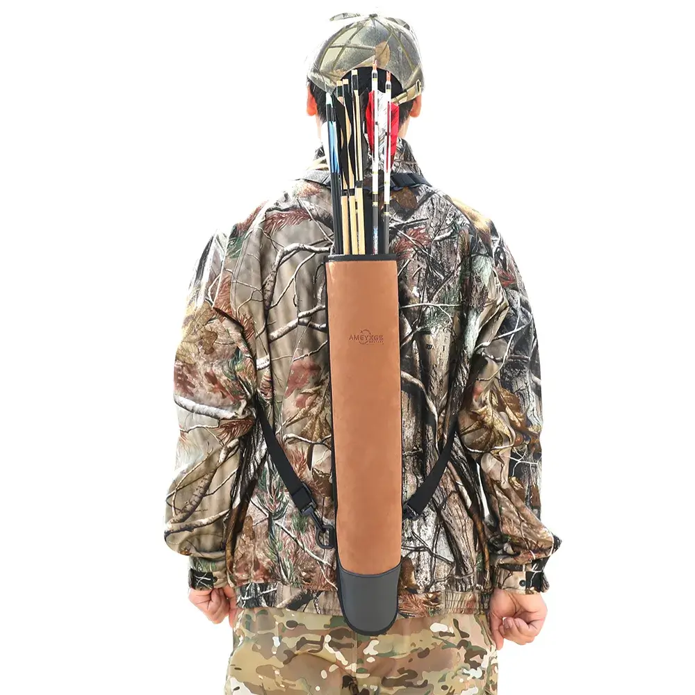 AMEYXGS Archery Arrow Quiver Adjustable Arrow Backpack RH