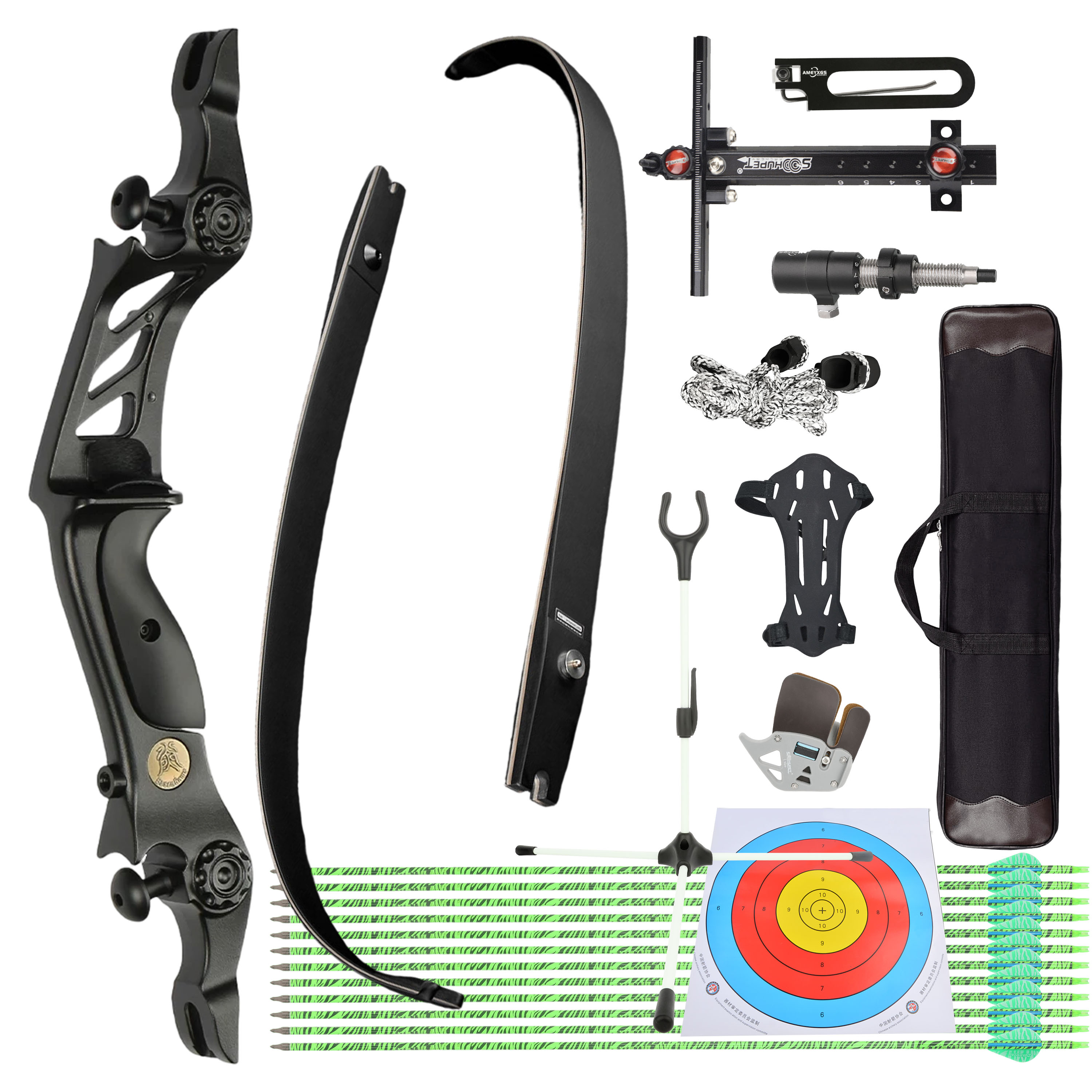 Archery ILF Recurve Bow 68" Black Right-Handed