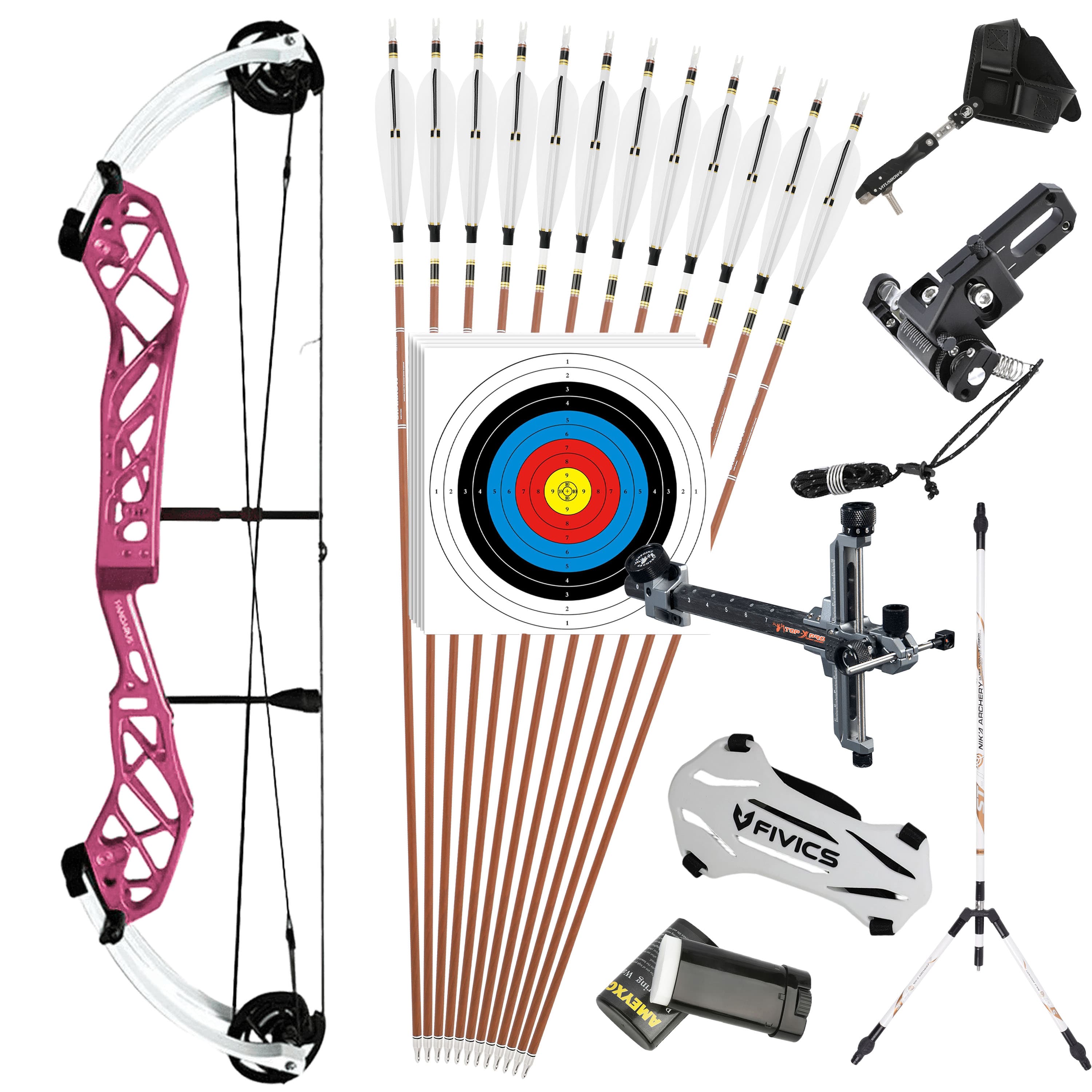 50-60lbs Compound Bow Set Shooting Target Archery 