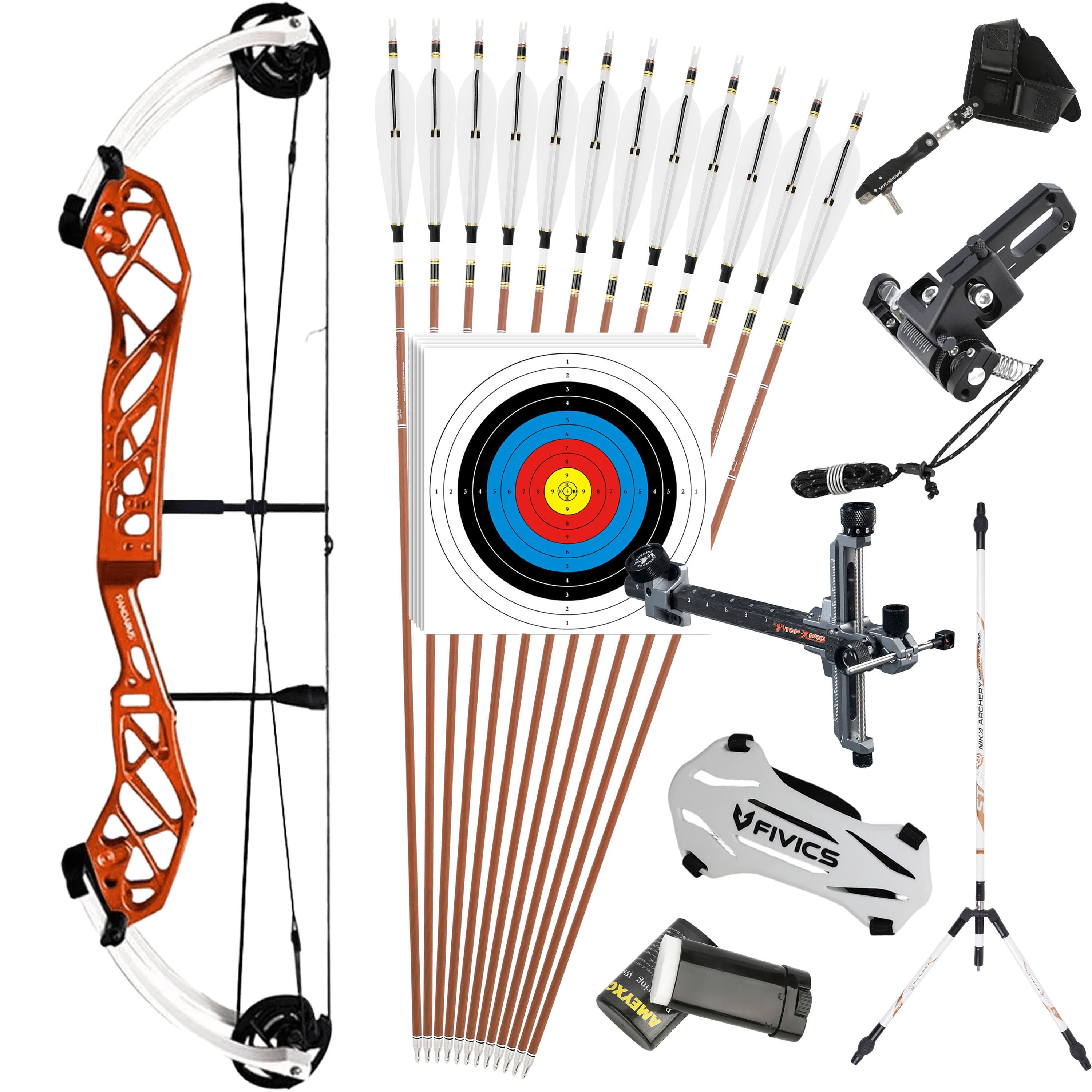 50-60lbs Compound Bow Set Shooting Target Archery 