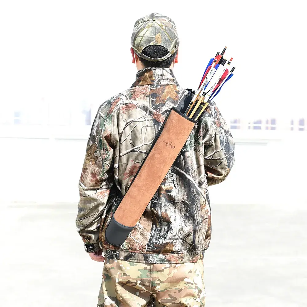 AMEYXGS Archery Arrow Quiver Adjustable Arrow Backpack RH