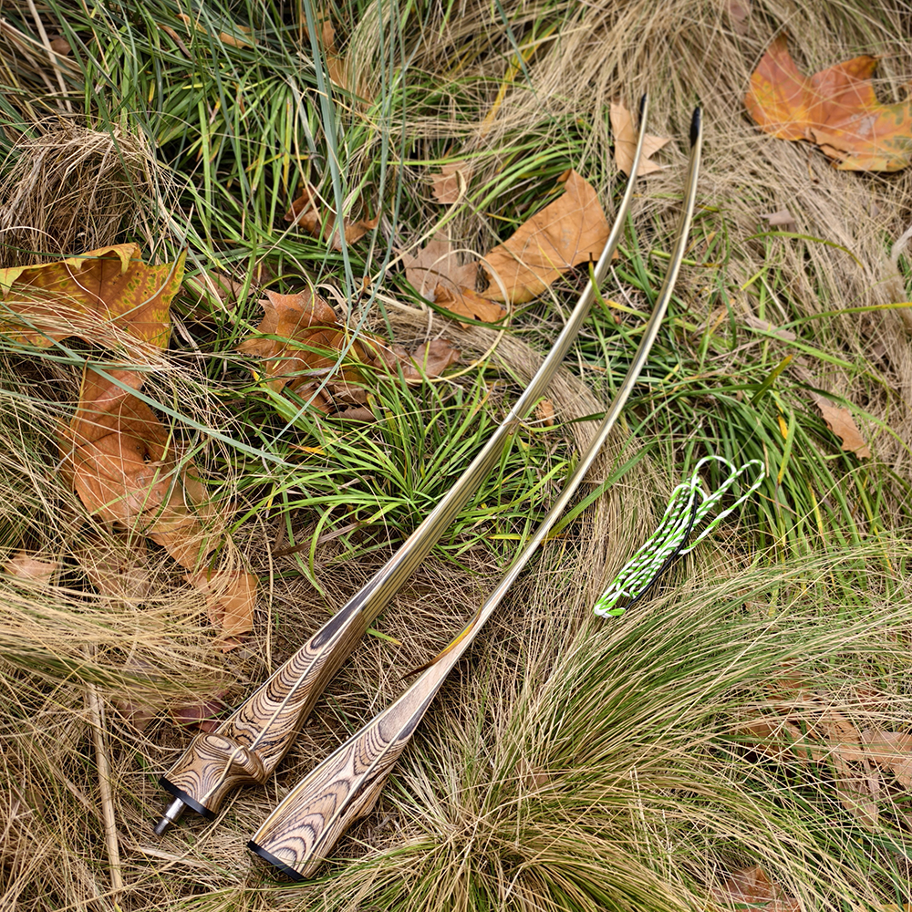 60" 62" 64" Traditional Longbow Handmade Archery Long Bow 20-50# @28"