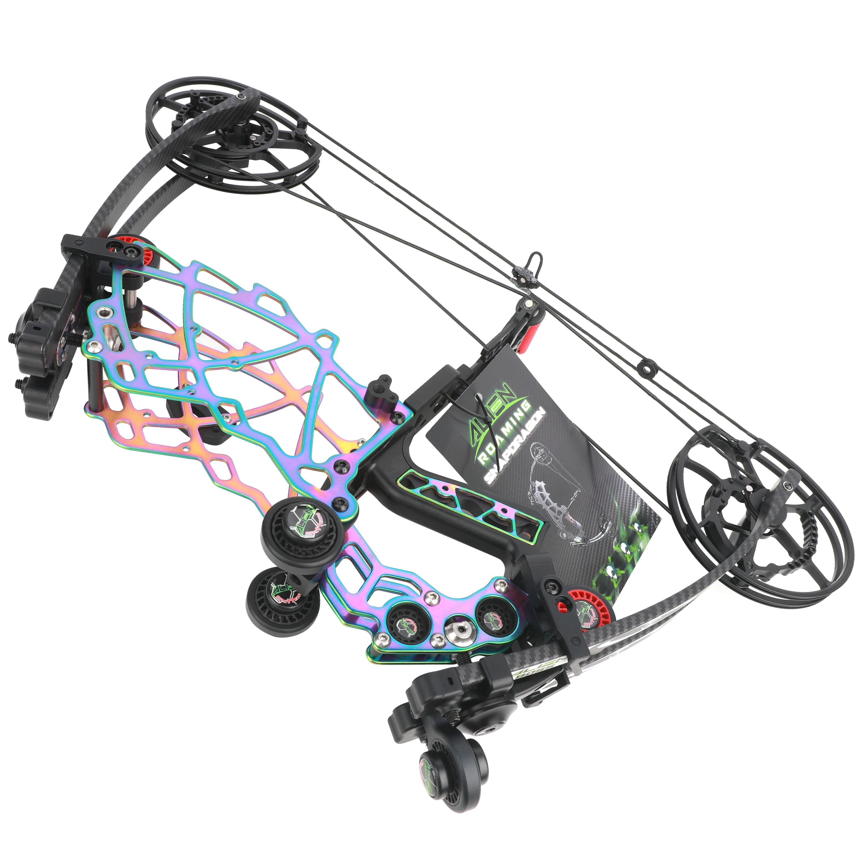 ALIEN SNAP DRAGON Small Compound Bow Steel Ball Bow Titanium 40-75 lbs-CHN Archery