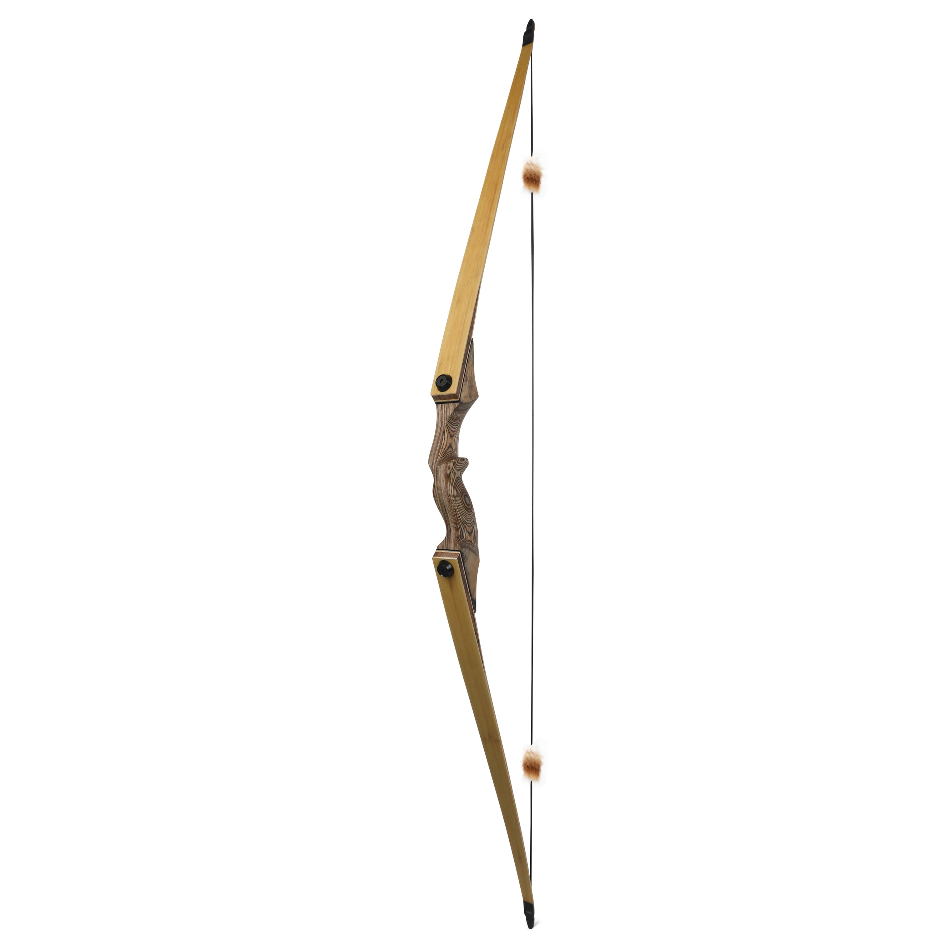 [Copy]BLACK HUNTER 60" Traditional Longbow Takedown 20-60lbs RH/LH