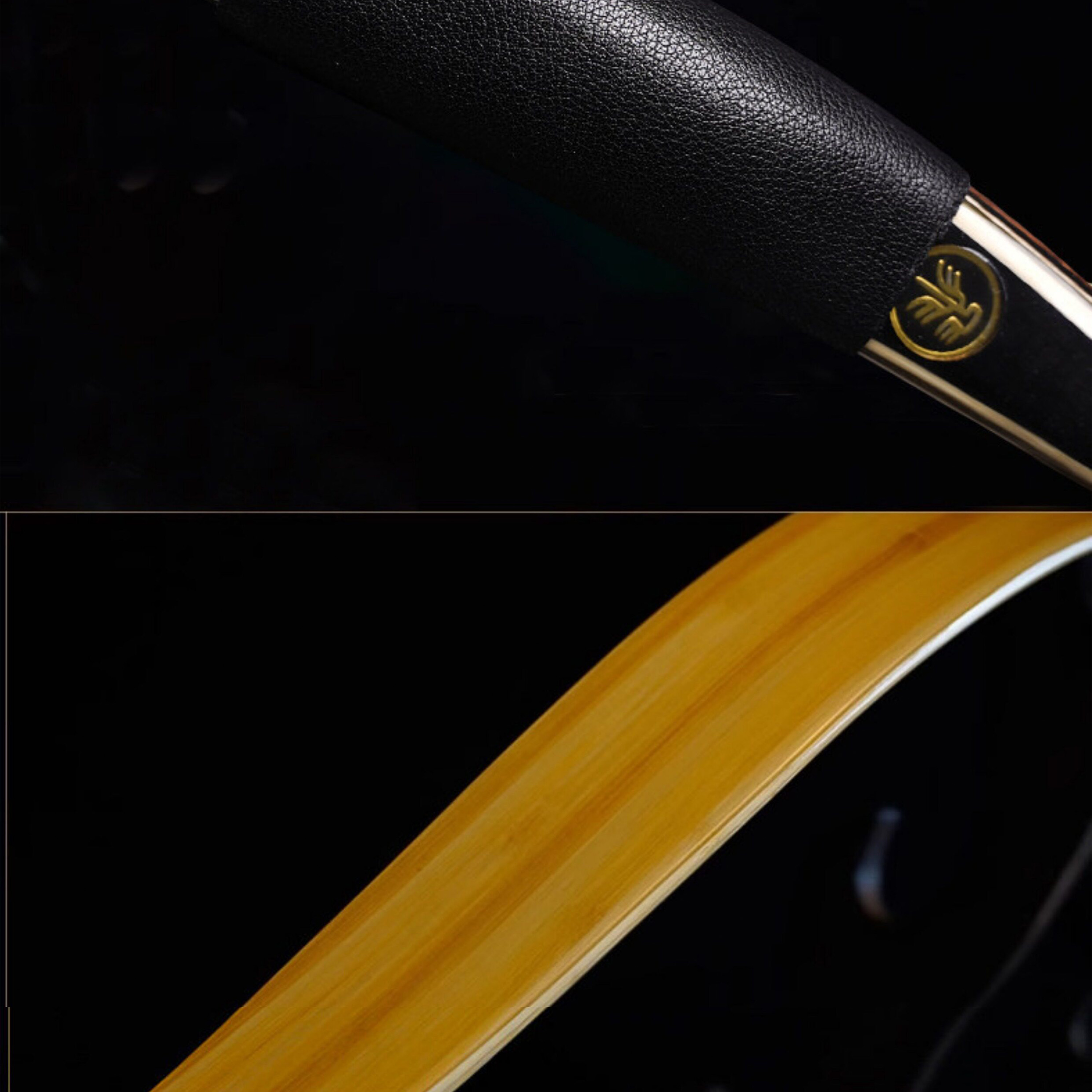 AF Traditional Archery Bow 20-50 lbs Long Bow Recurve bow Shooting