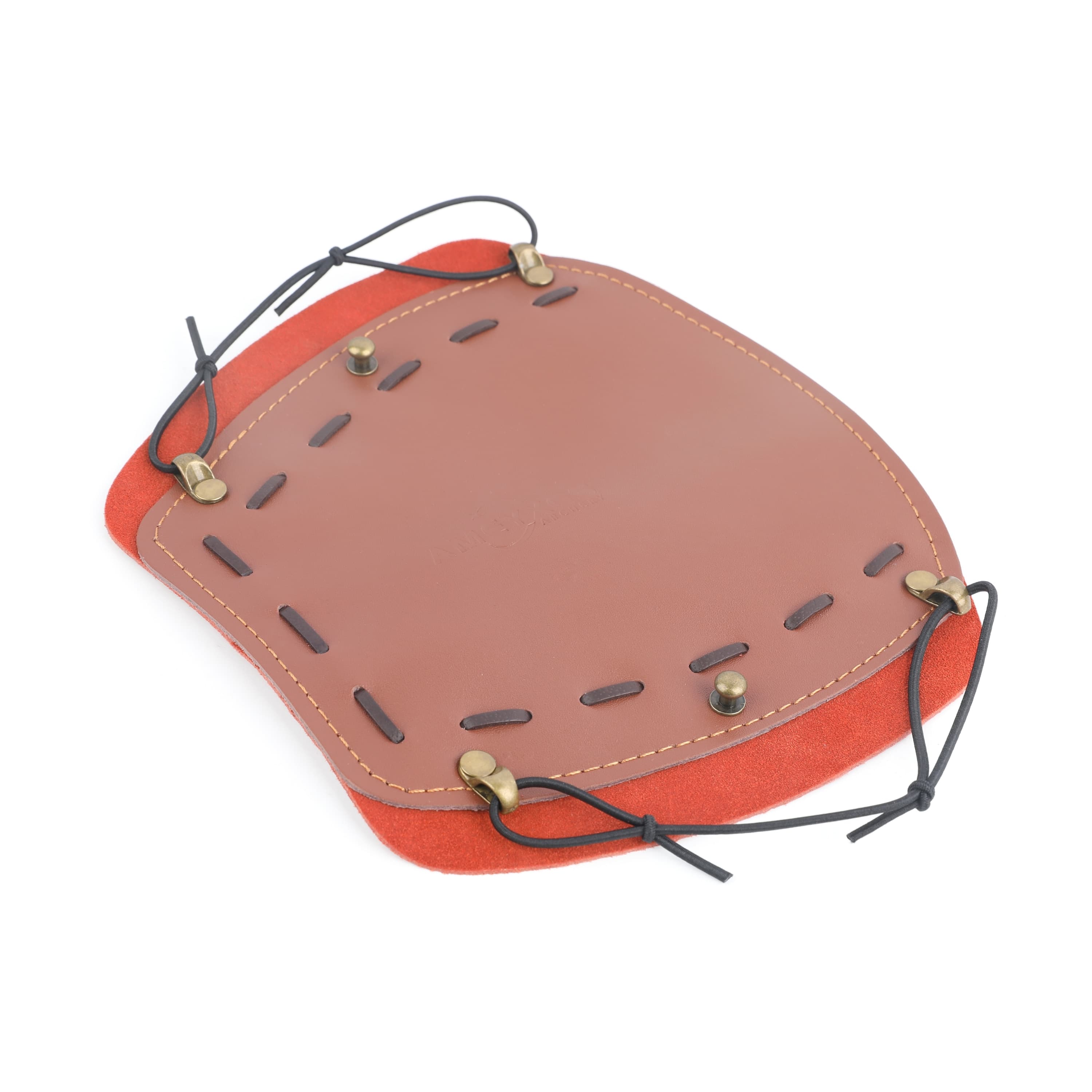 AMEYXGS Cowhide Archery Forearm Guard for Traditional Bow Shooting-CHN Archery