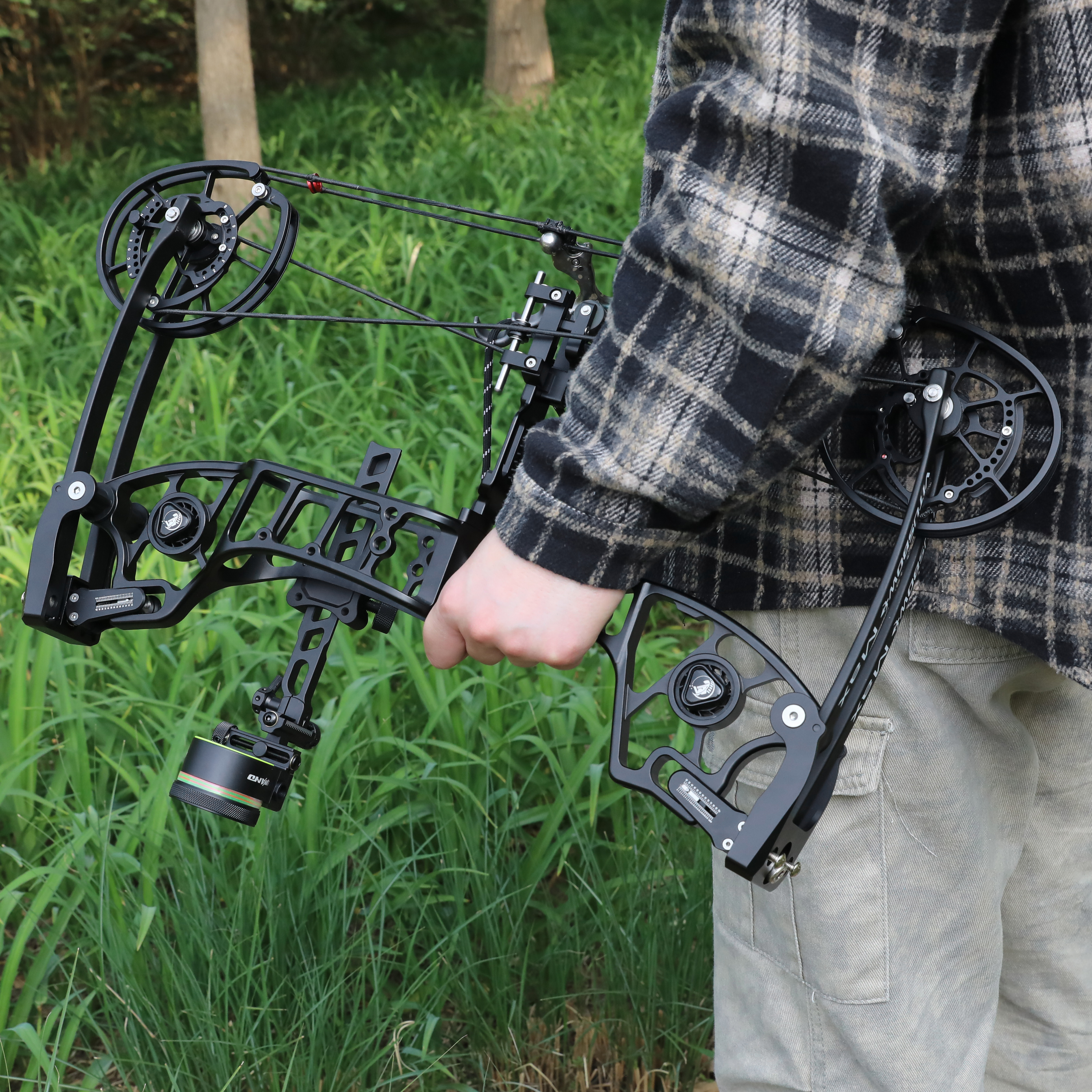 Dual Use Compound Bow 30-80lbs Adjustable Steel Ball & Arrow Bow