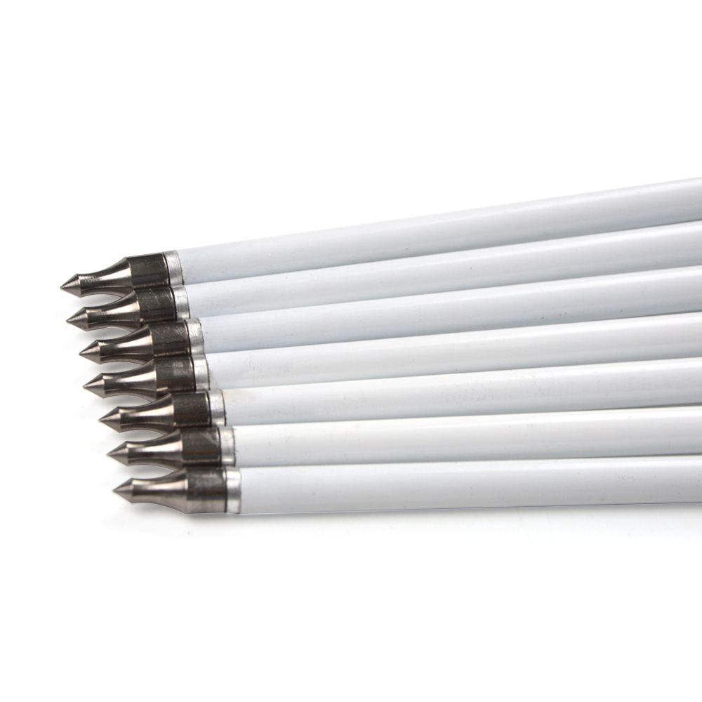 30" Archery Carbon Arrows Spine 500 Compound Bow Arrows(12 Pack)