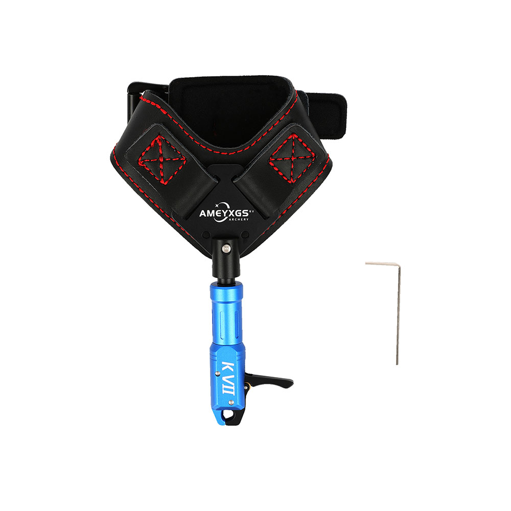 AMEYXGS Adjustable Archery Release Aid Wrist Release for Compound Bow