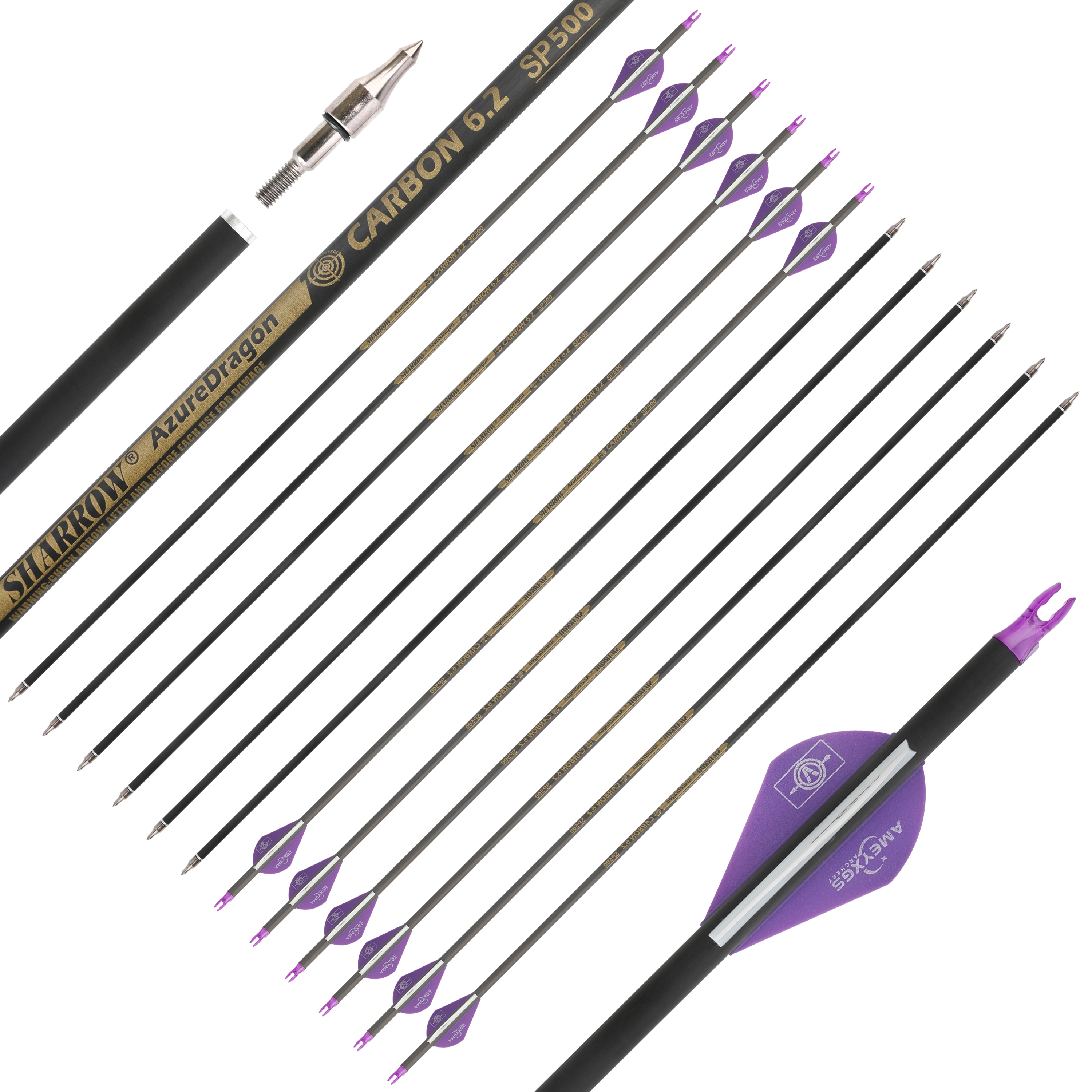 Vane Fletched Arrows