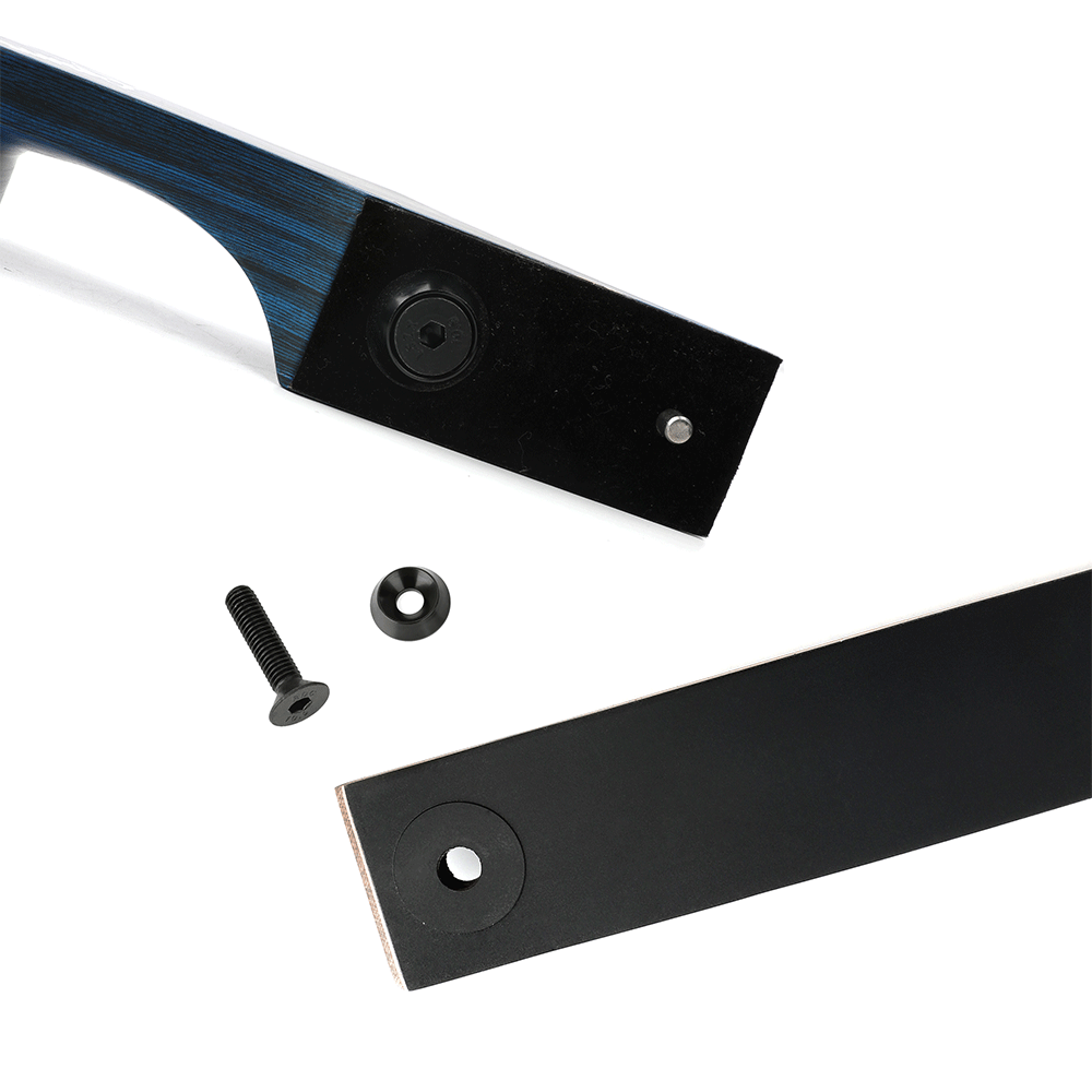 BLACK HUNTER 60" Takedown Traditional Longbow for Adult RH/LH 20-60 lbs