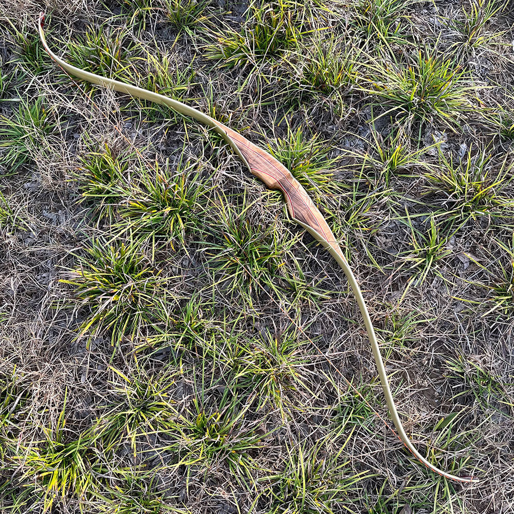 62" Traditional Wooden Longbow Archery 30-60 lbs