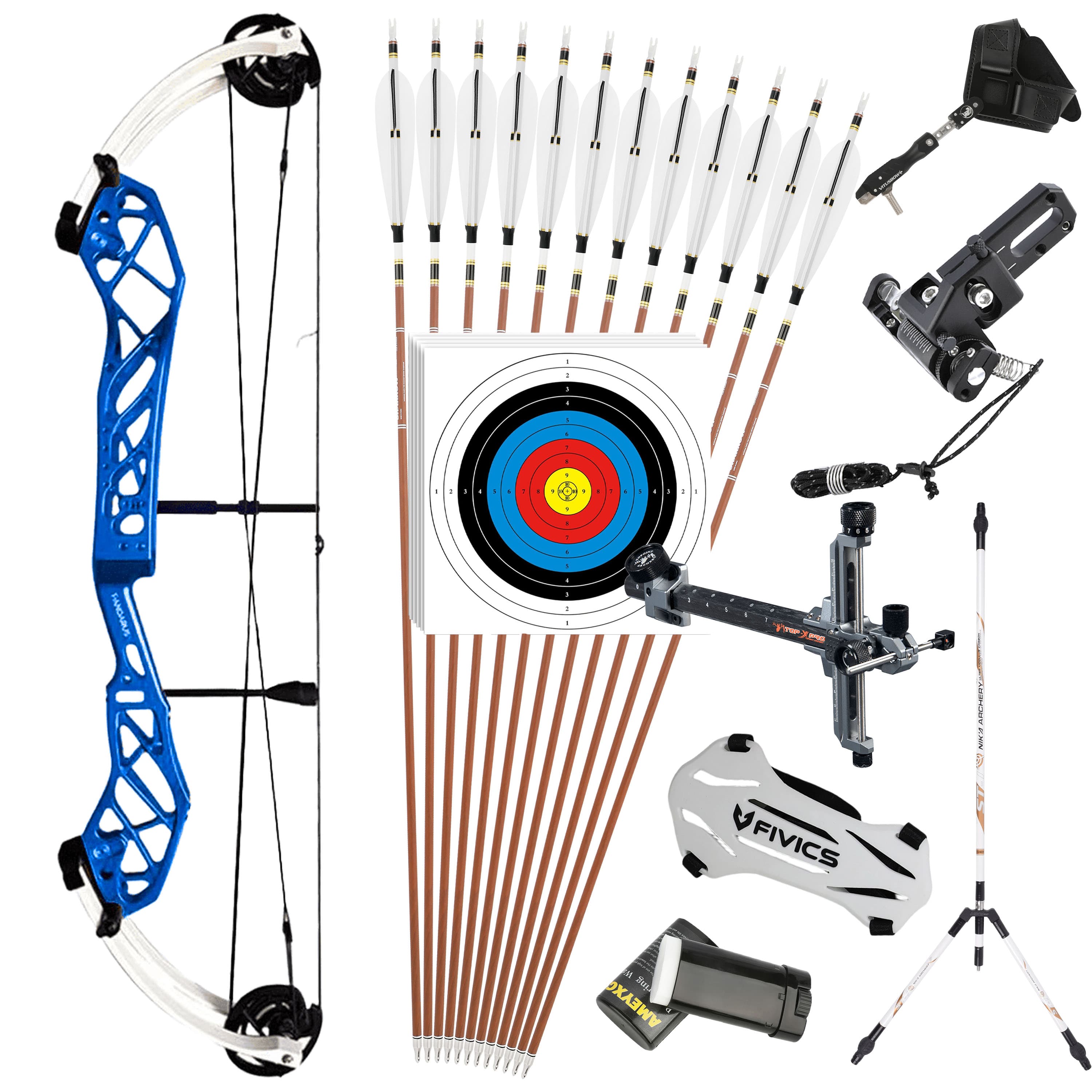 50-60lbs Compound Bow Set Shooting Target Archery 