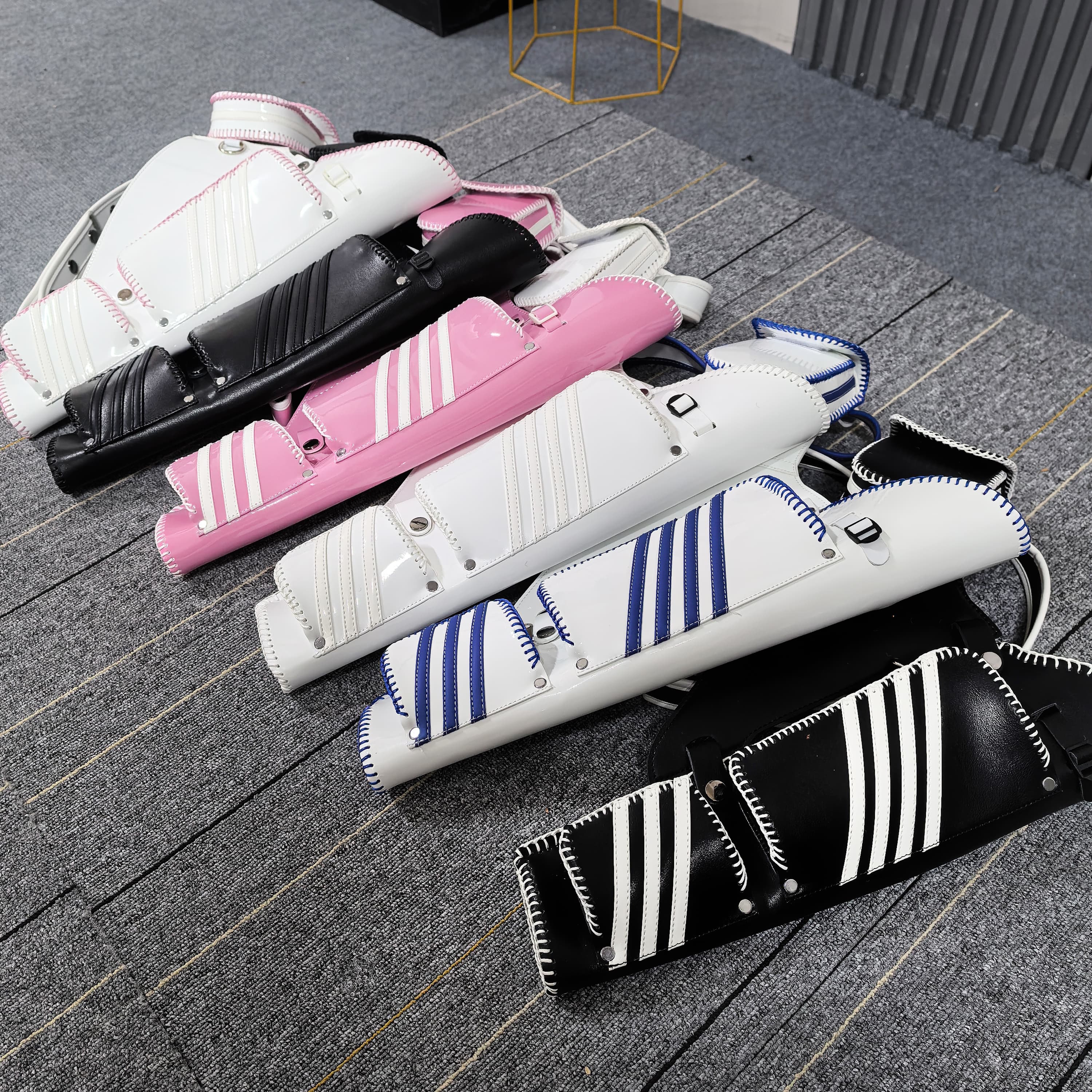 Forward Woven Leather Archery Quiver