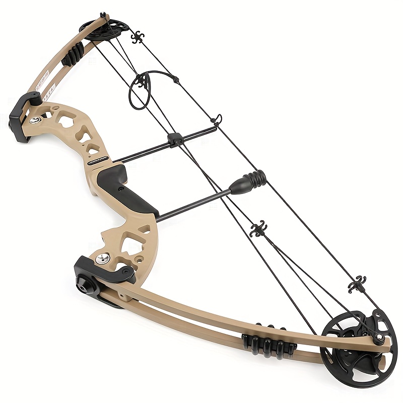 Complete Compound Bow Hunting Set, 30-60 Lbs Adjustable Draw Weight, High-Strength Alloy, Quiet Double Offset Wheel System, with Accessories - Ideal for Outdoor Archery Enthusiasts