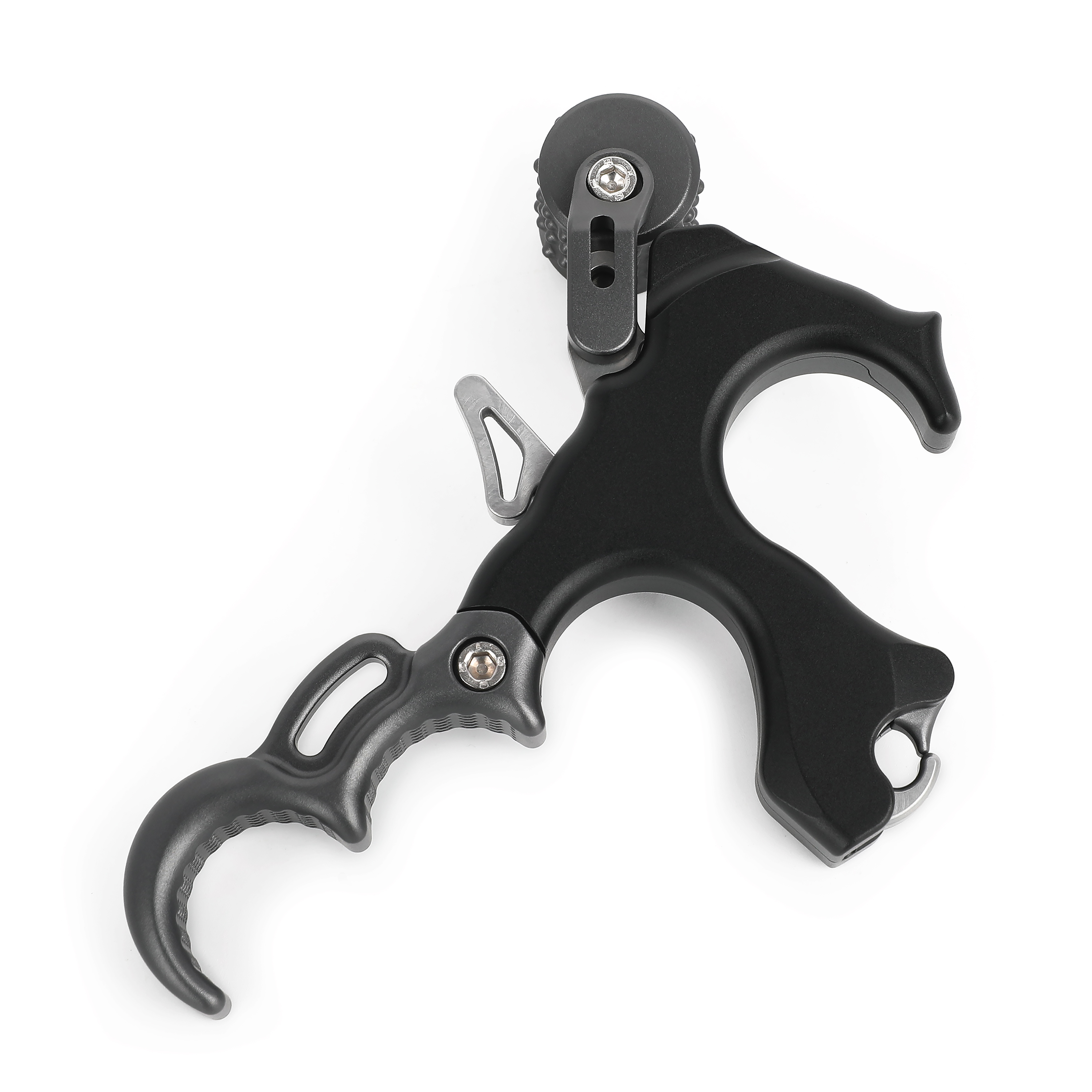 UV Button Release Aluminum Archery Three Finger Release