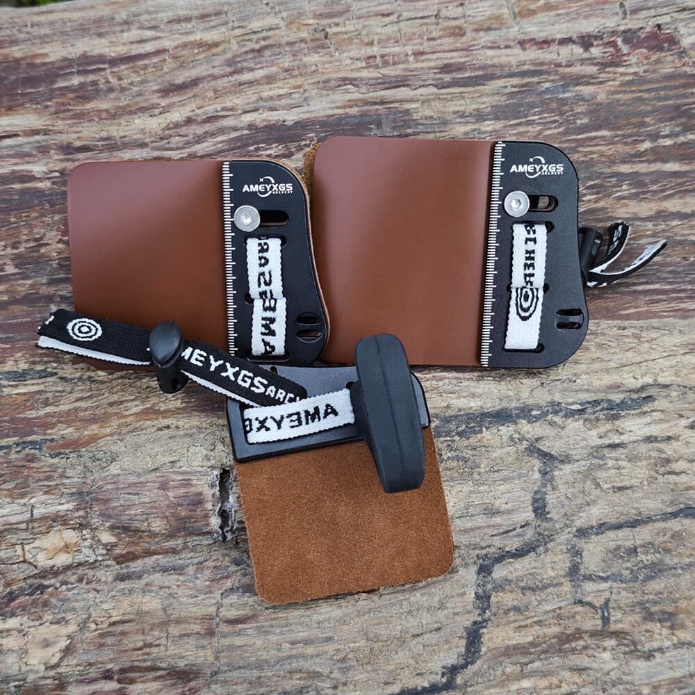 Archery AH5 Finger Guard Tab Protector Gear Cow Leather RH/LH