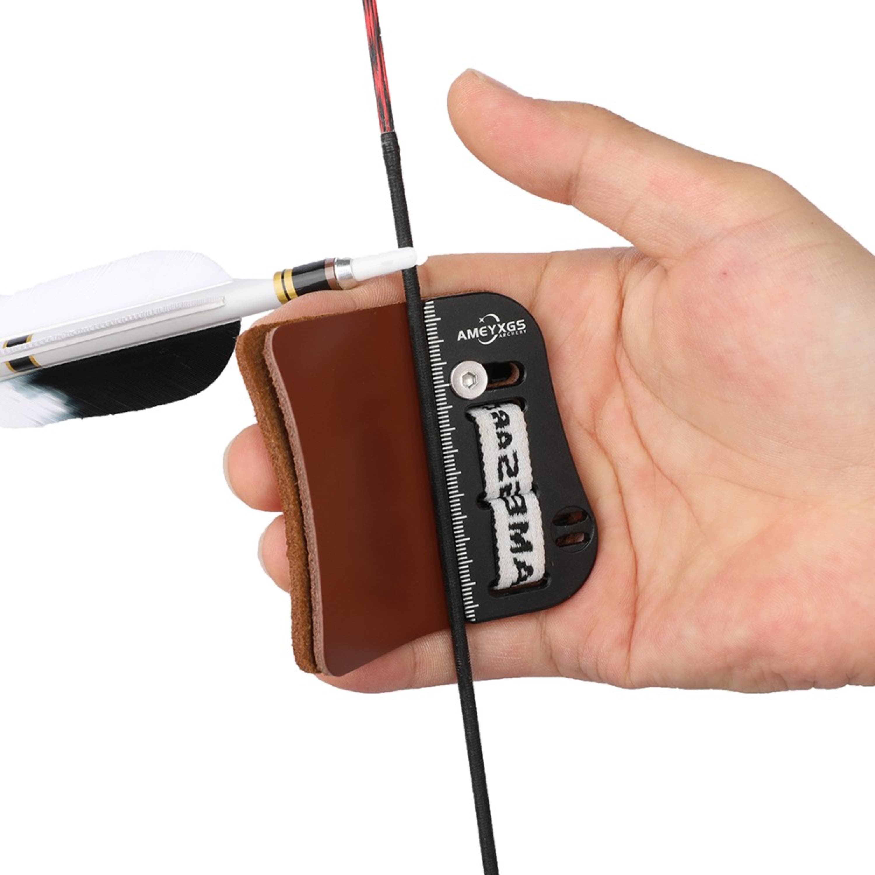 Archery AH5 Finger Guard Tab Protector Gear Cow Leather RH/LH