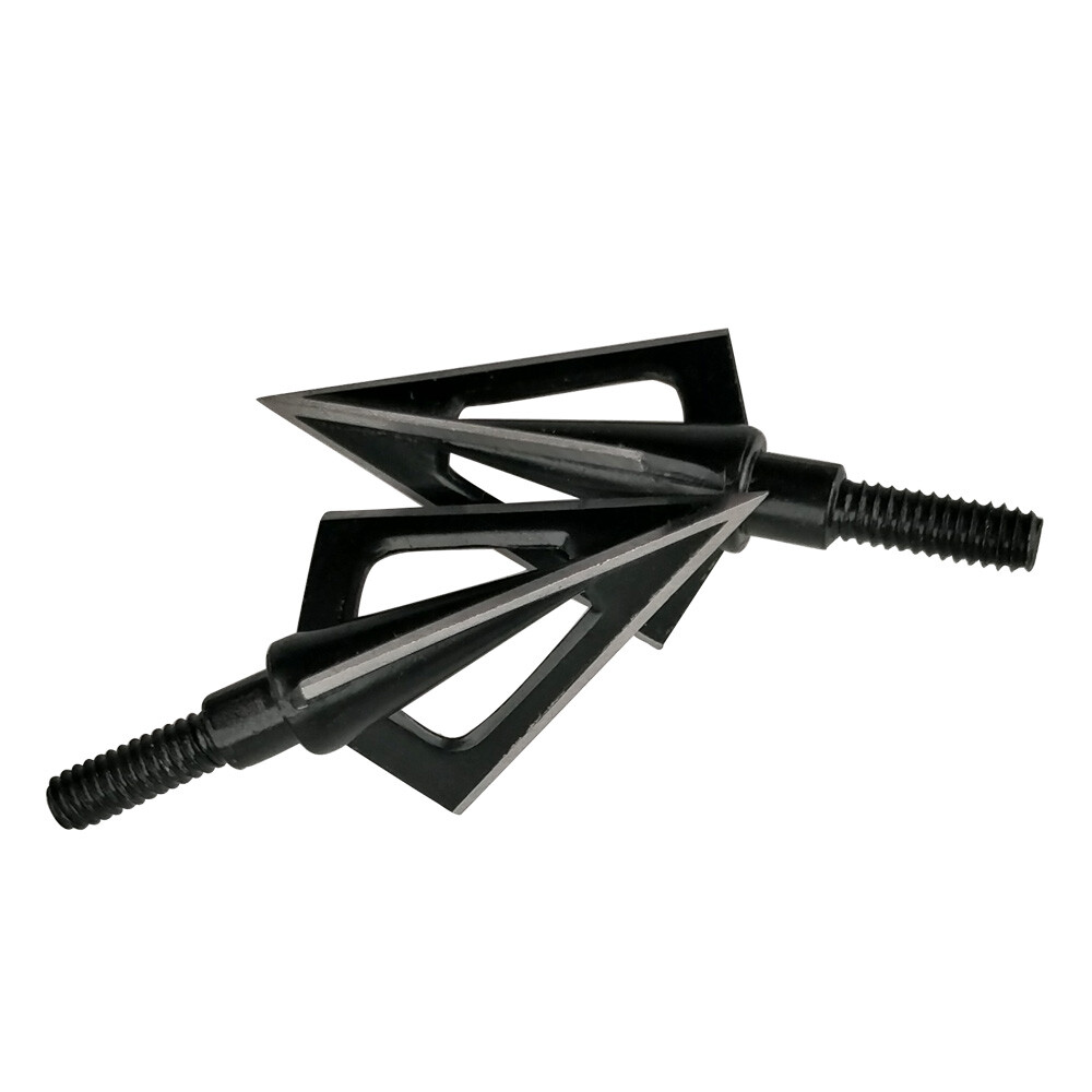 100 Grain Hunting Broadheads Arrow Tips 6 Pack