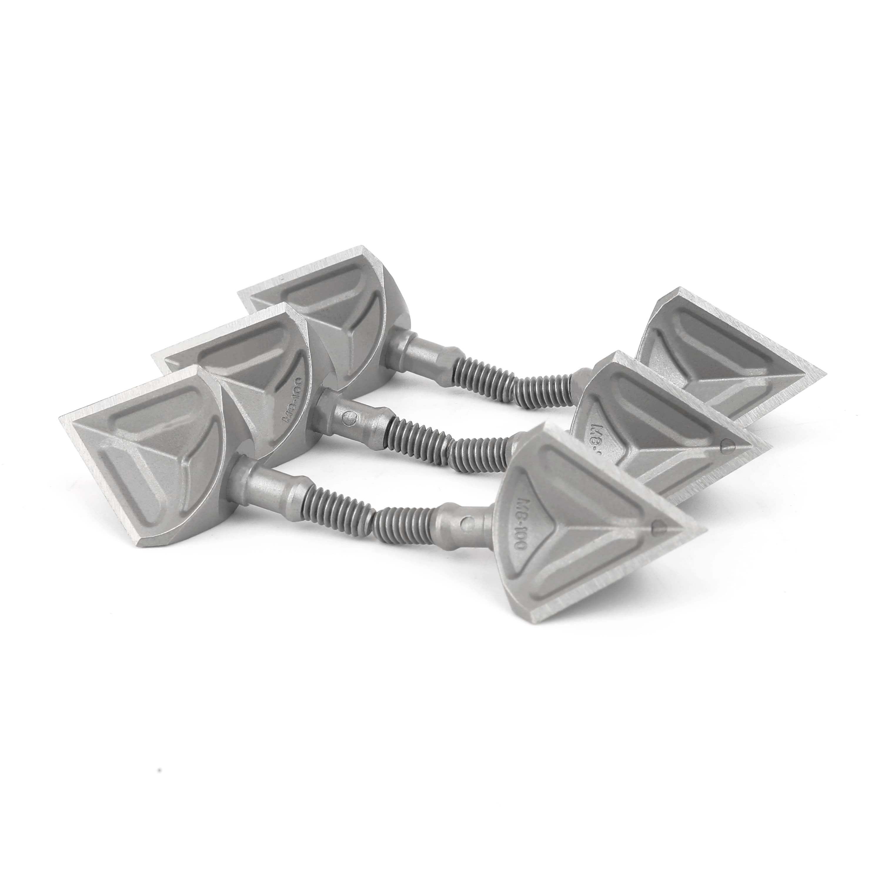 Screw-in 100Gr Broadhead Stainless Steel Hunting Arrowheads Tips