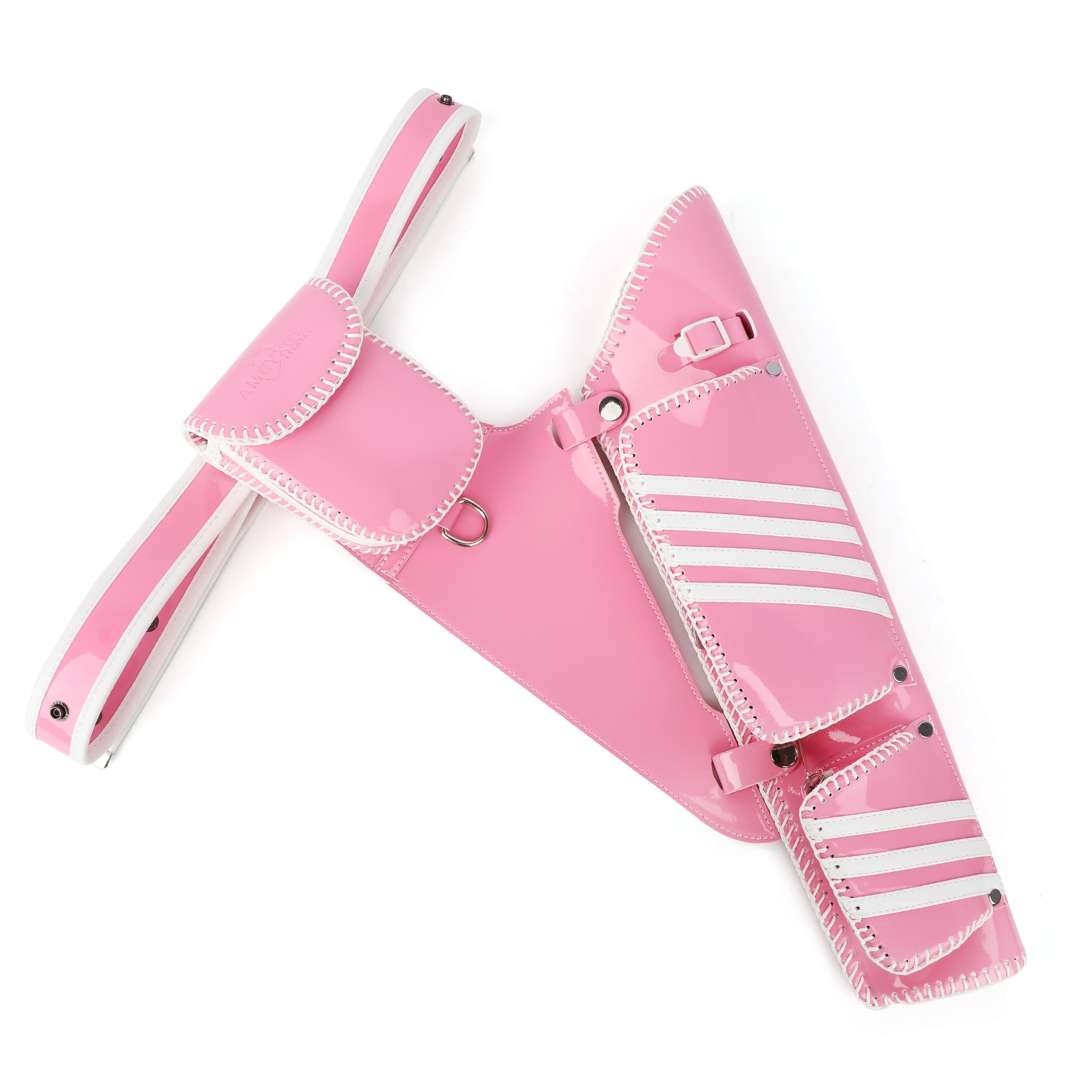 Forward Woven Leather Archery Quiver