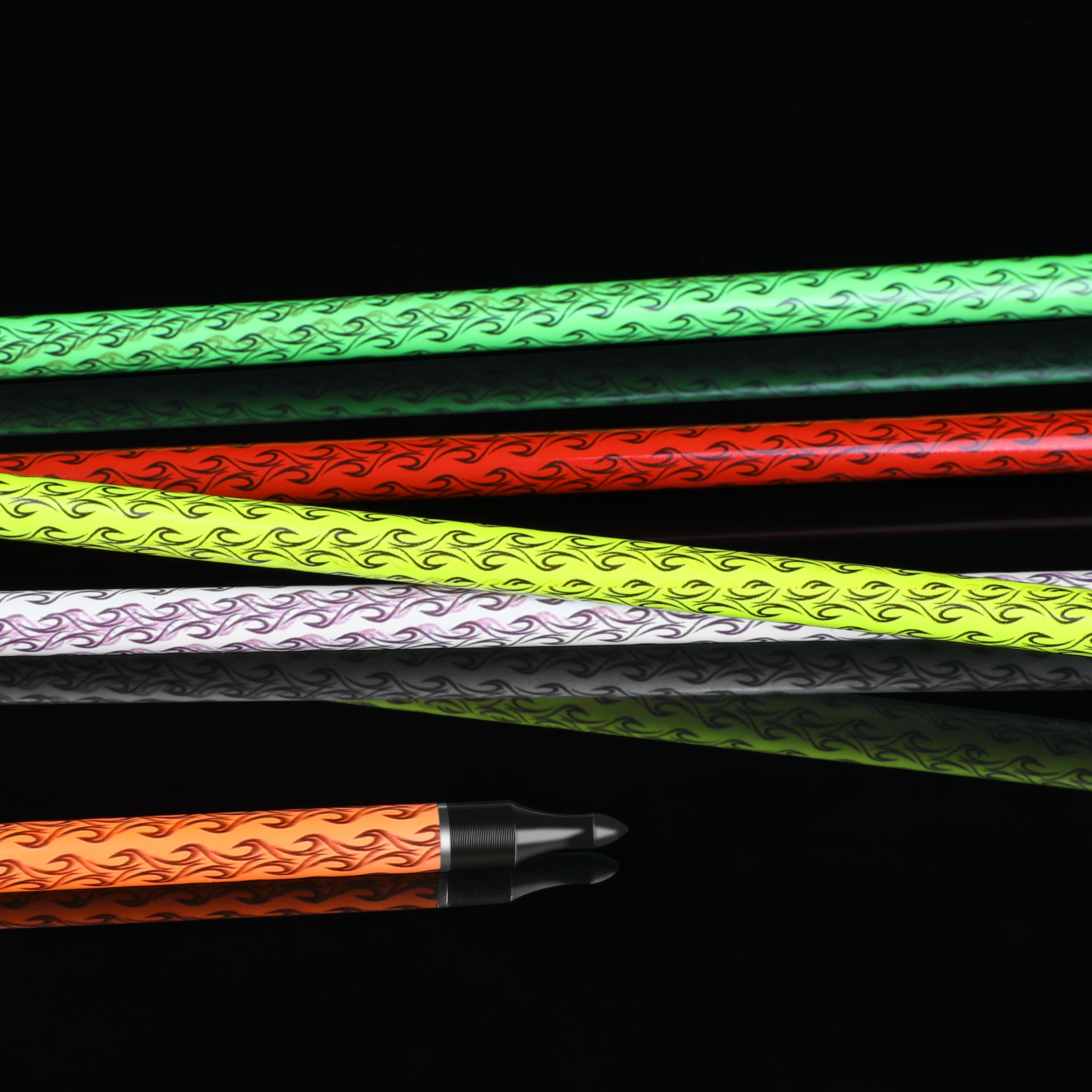 12X 30" Carbon Arrow Archery SP500 Screw Tips Hunting Shooting