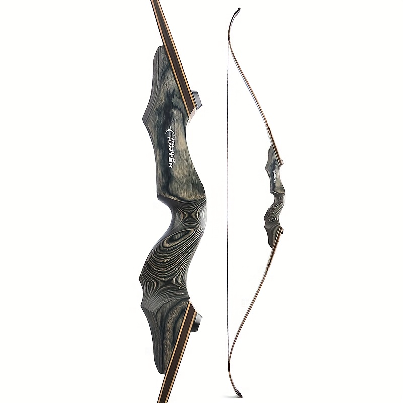 Black Hunter Takedown Recurve Bow 60" Hunting Archery Set