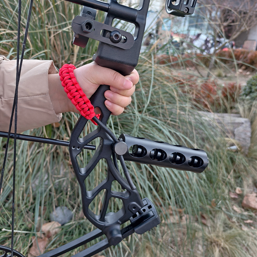 Archery Braided Bow Wrist Sling Adjustable for Bow Target Shooting 