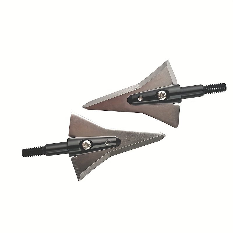 12pcs Hunting Arrowheads, 1.18inch In Diameter, Suitable for Outdoor Hunting, Target Practice, And Adult Bow Accessories.