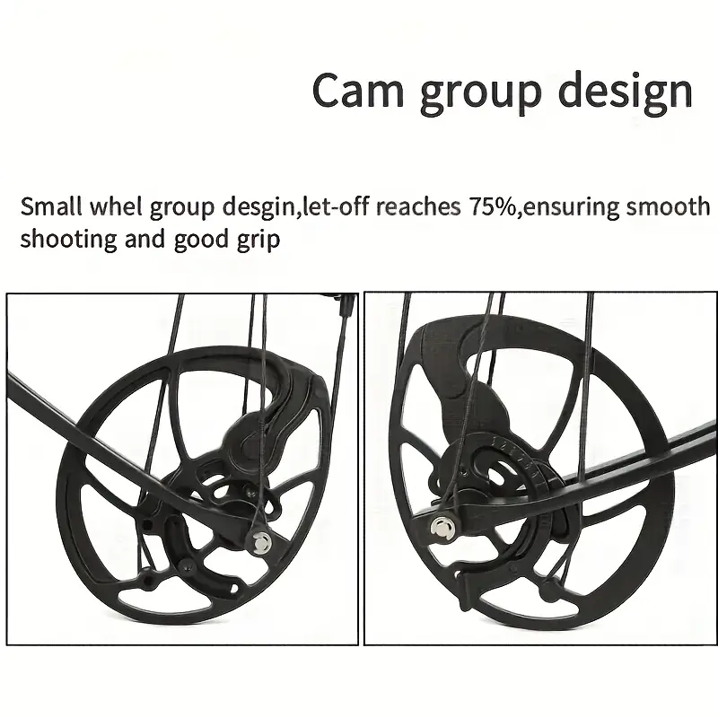GHOST HAND Archery Compound Bow Hunting Kit for Youth Adults 30-70 lbs