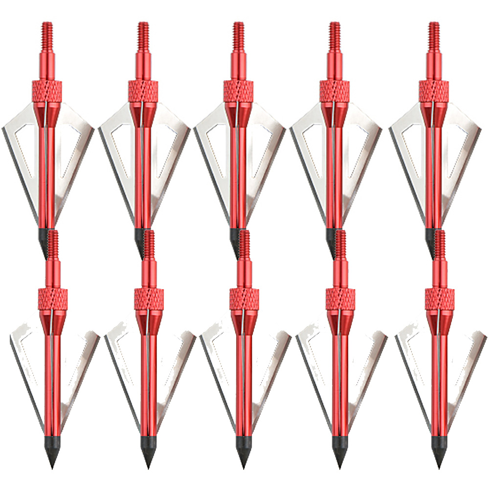 AMEYXGS Arrow Tips with Foam Silver for 12 Arrowheads Shooting Tips