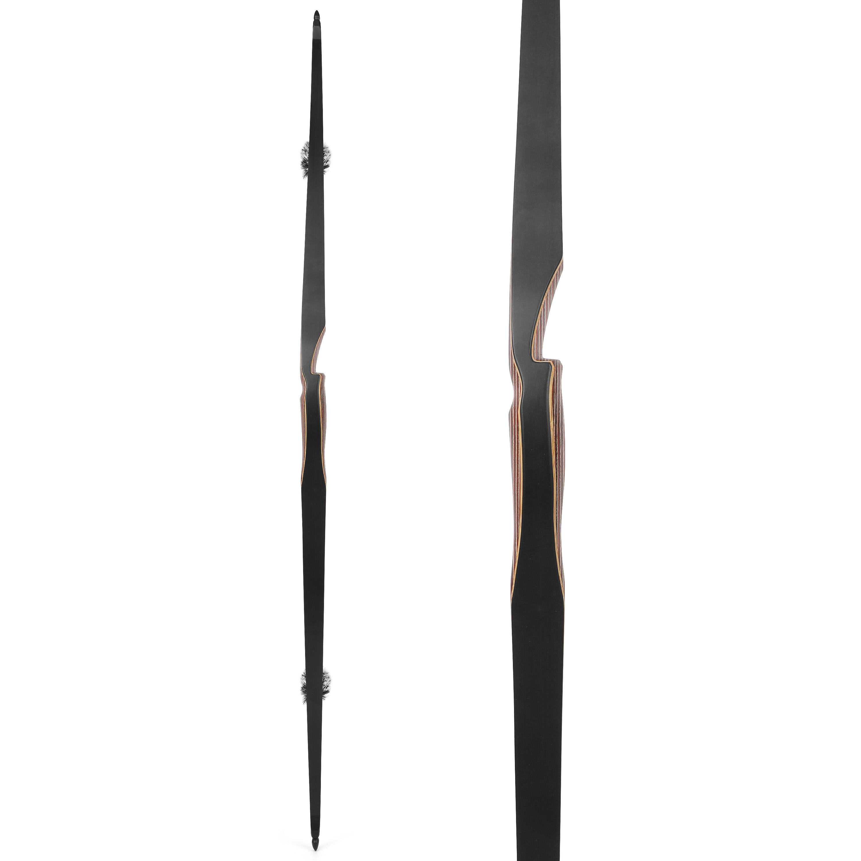 58" Handmade Traditional Hybrid Longbow 20-55# @ 28"-CHN Archery