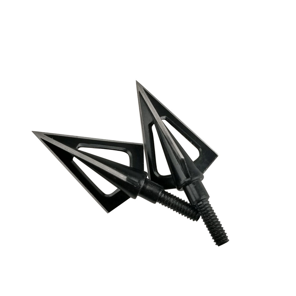 100 Grain Hunting Broadheads Arrow Tips 6 Pack