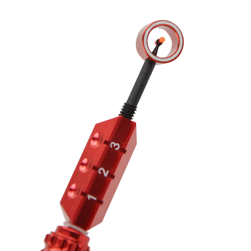 9" Recurve Bow Sight 1 Pin Archery Hunt Target Adjustable