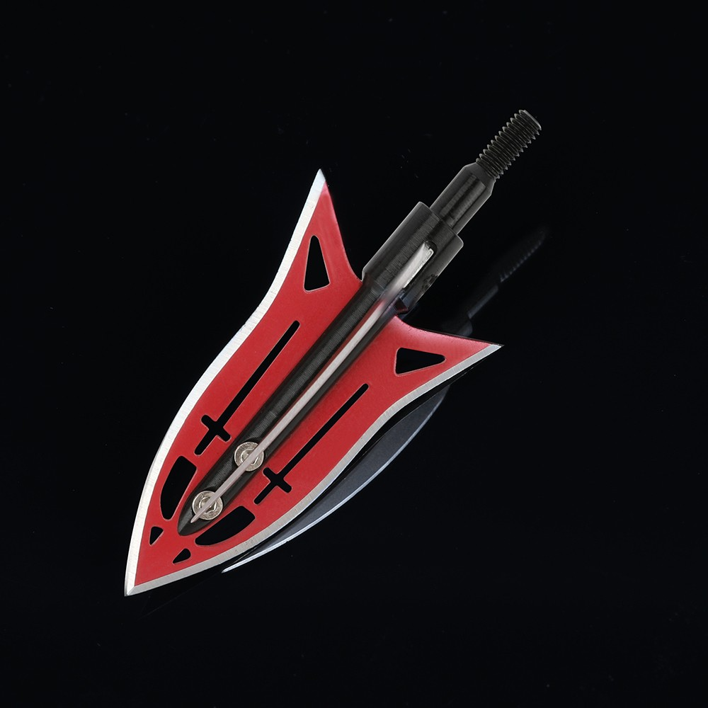 6pcs Fixed Blade Archery Broadheads Stainless Steel Point