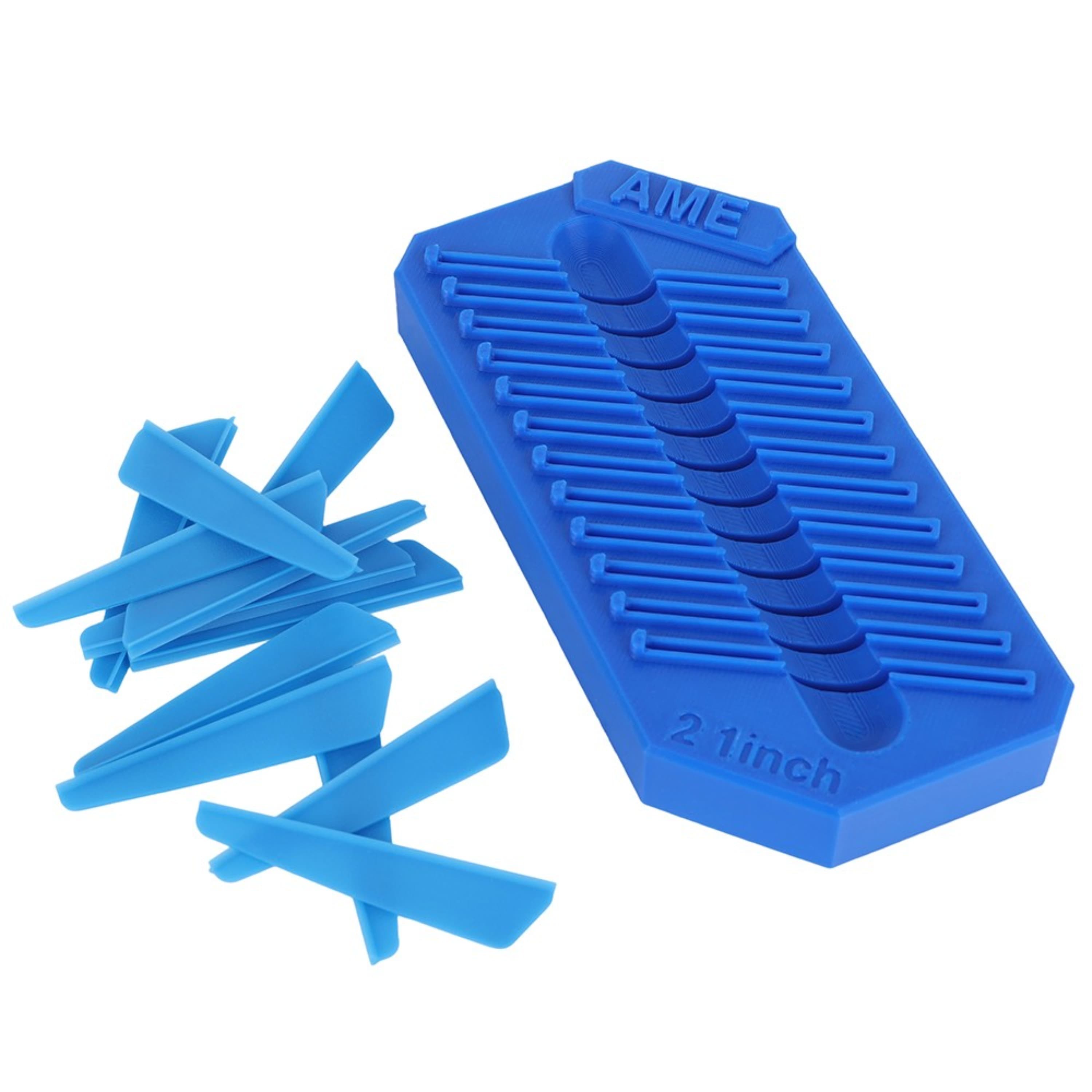 2" Arrow Feather Adhesive Board for Archery Fletching Practice