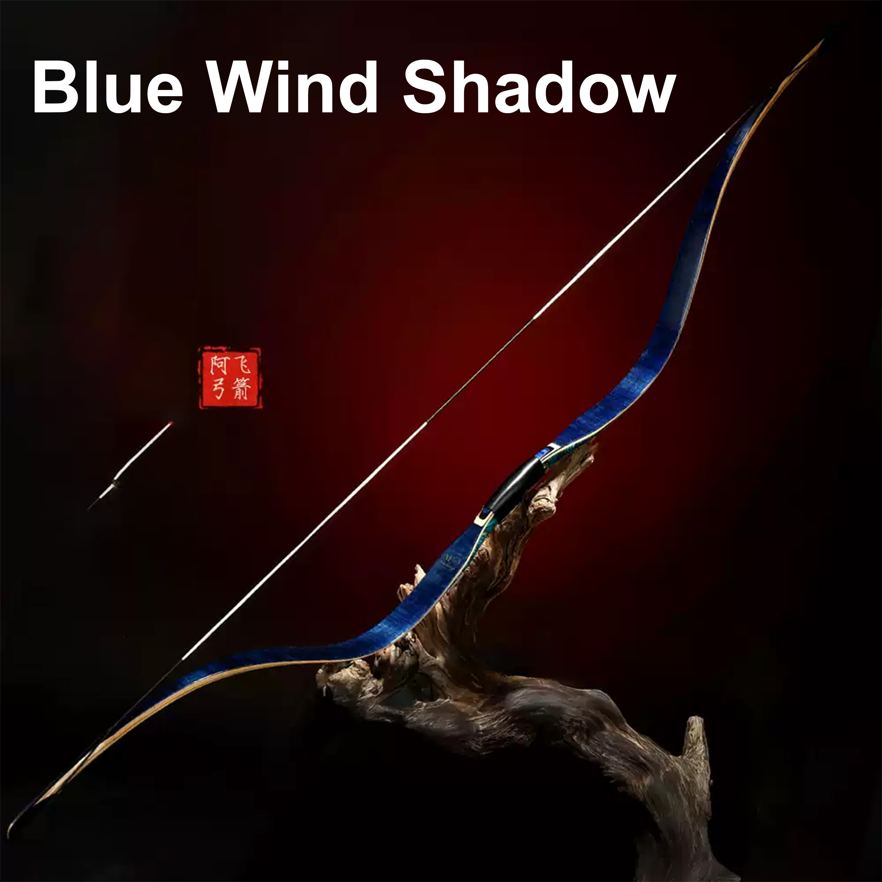 AF Traditional Archery Bow 20-50 lbs Long Bow Recurve bow Shooting