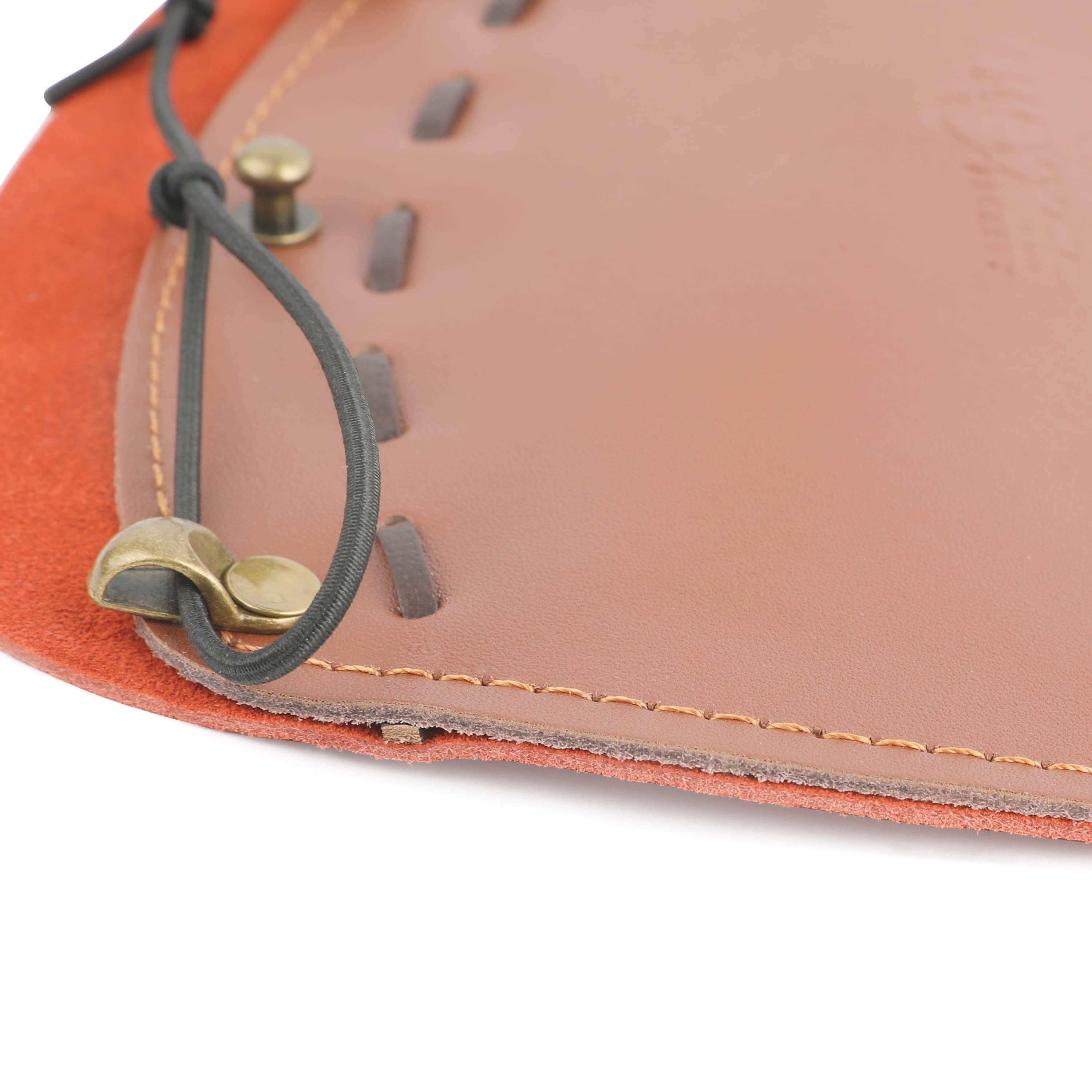 AMEYXGS Cowhide Archery Forearm Guard for Traditional Bow Shooting-CHN Archery