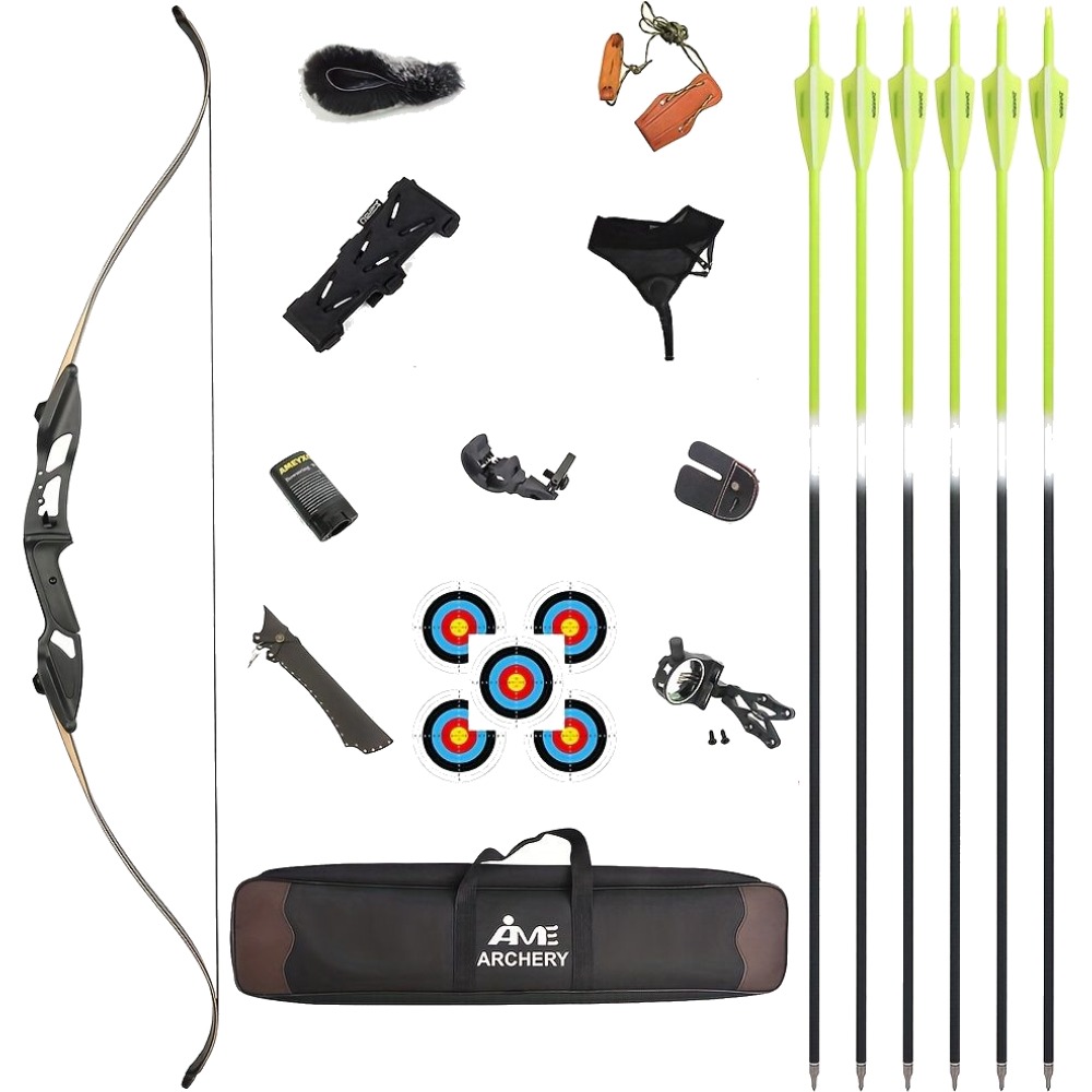 JUNXING F179 56" Hunting Recurve Bow Takedown Bow 40-50 lbs