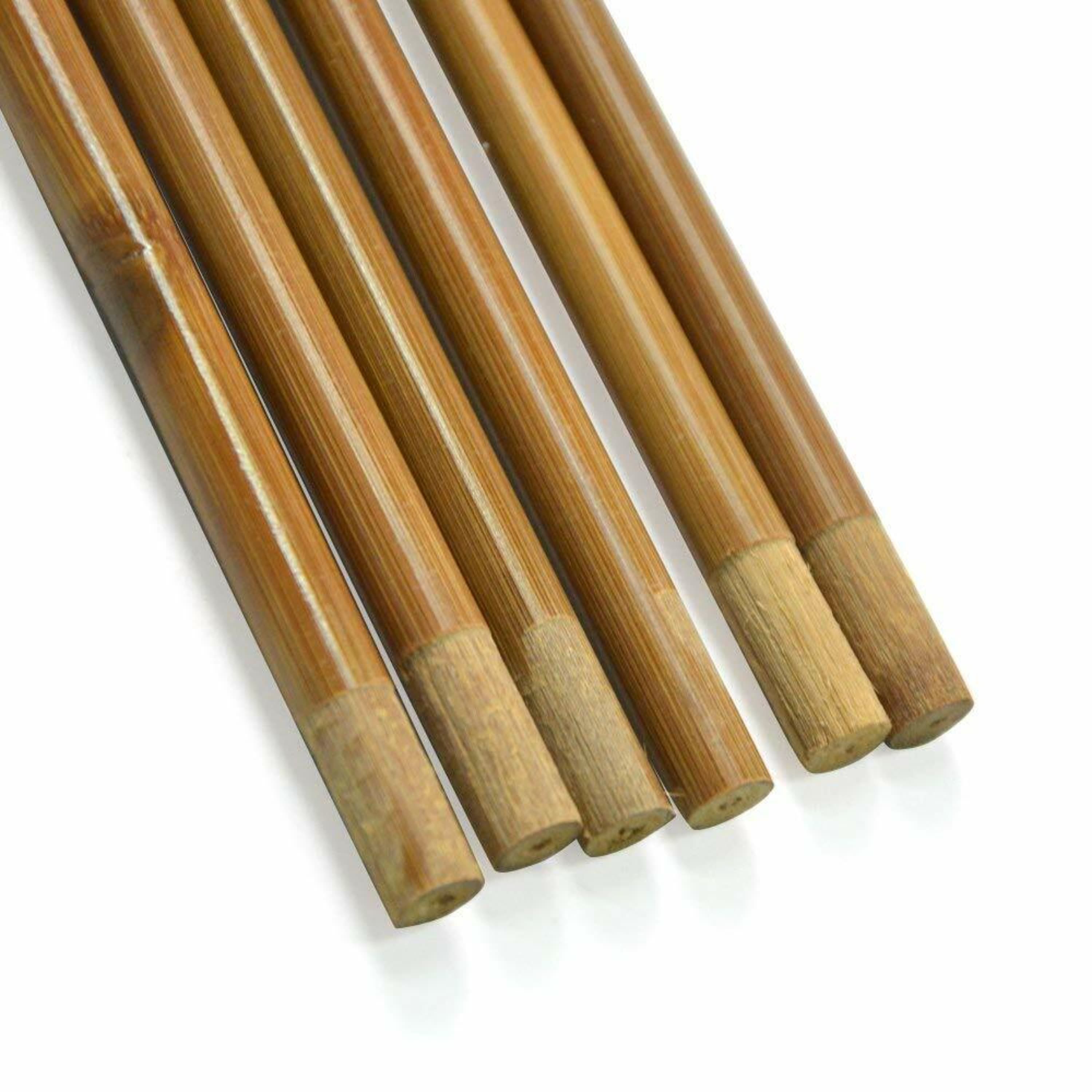 Natural Bamboo Arrow Shafts 7mm 8mm 9mm 10mm (12 Pack)