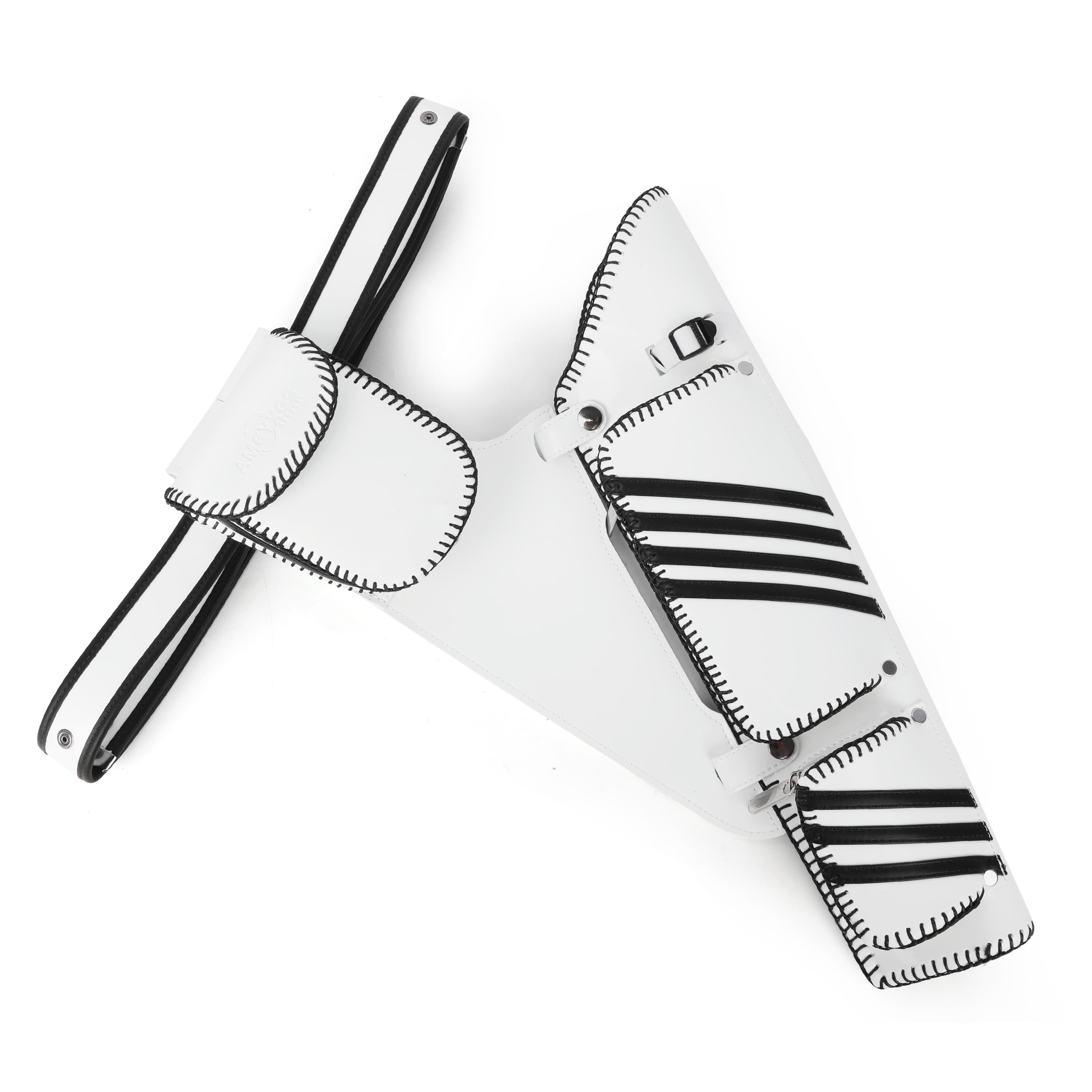 Forward Woven Leather Archery Quiver