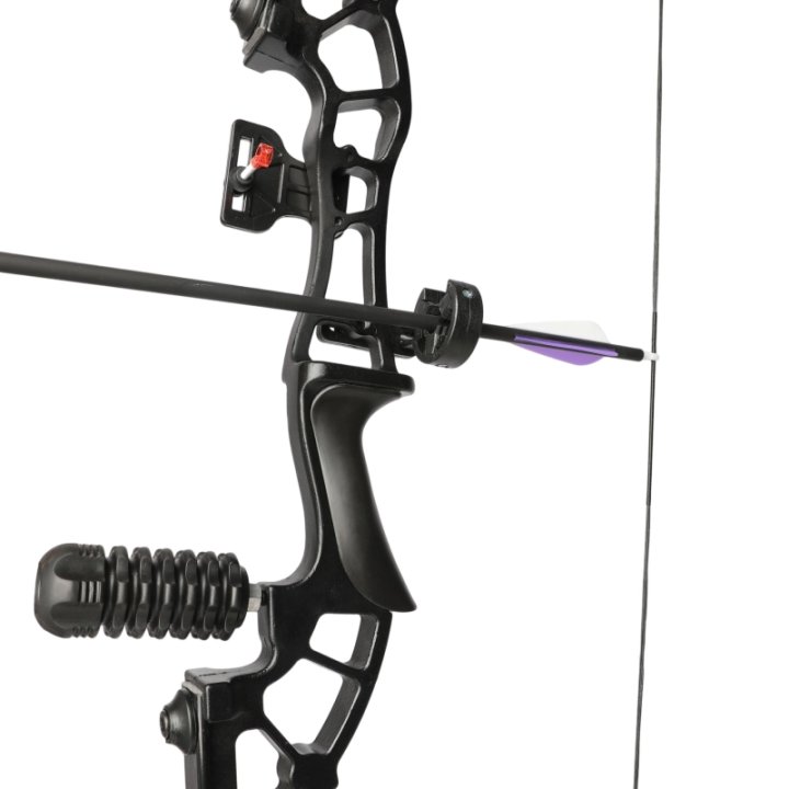 50lbs Straight Recurve Bow Kit with Carbon Arrows & Accessorie