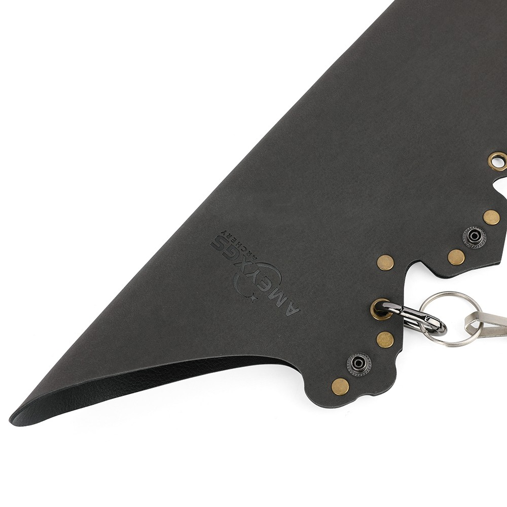 AMEYXGS Medieval Leather Quiver Traditional Arrow Quiver RH/LH